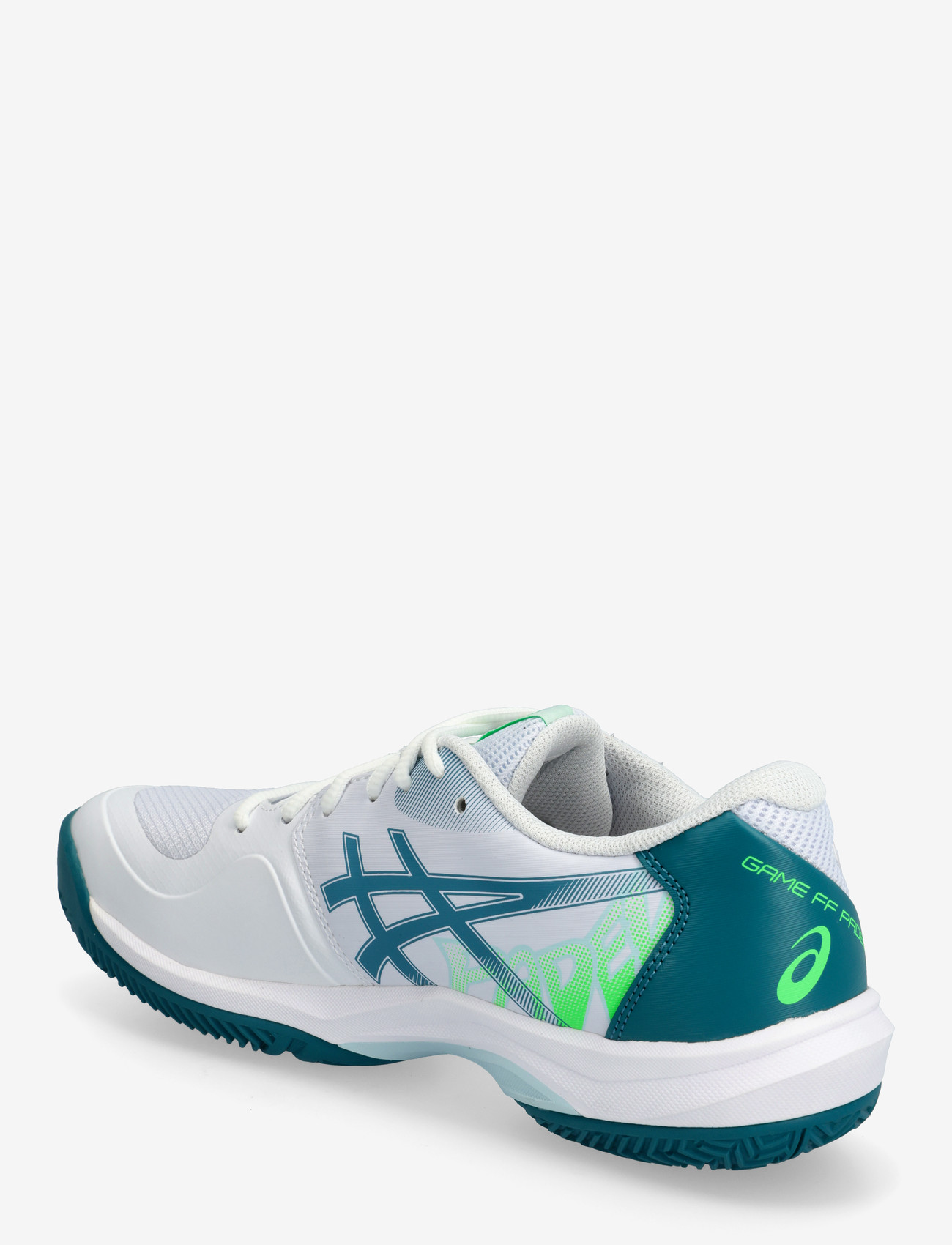 Asics - GAME FF PADEL - padel-schuhe - white/misty pine - 2