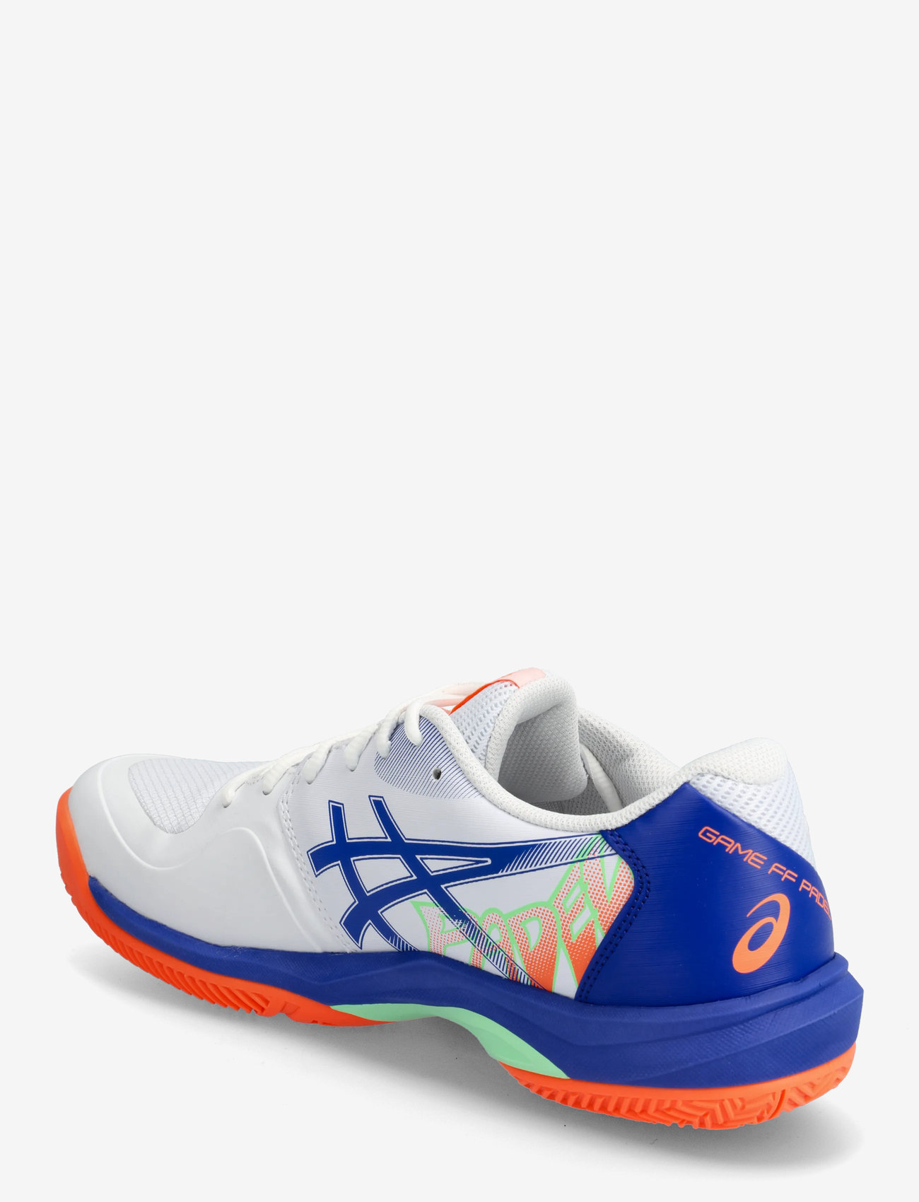 Asics - GAME FF PADEL - reketispordi jalanõud - white/vivid coral - 2