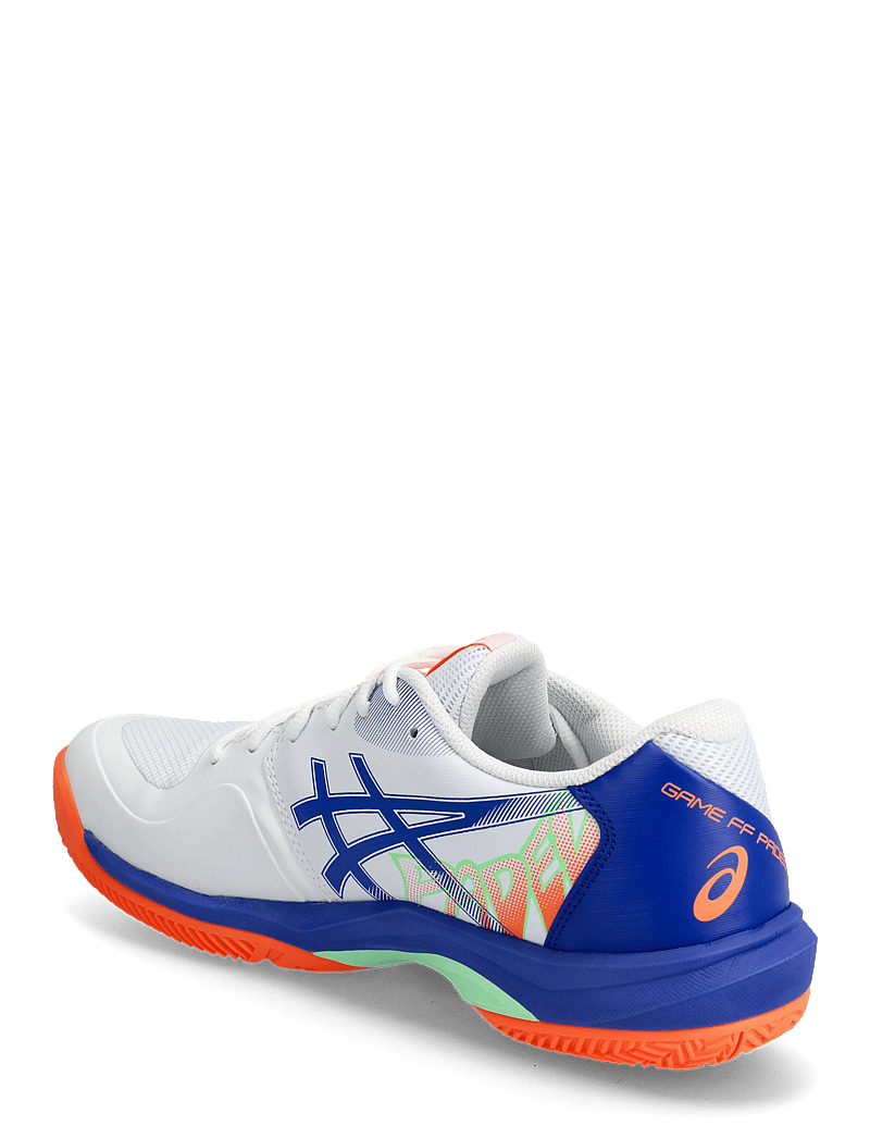 Asics - GAME FF PADEL - padelio bateliai - white/vivid coral - 2