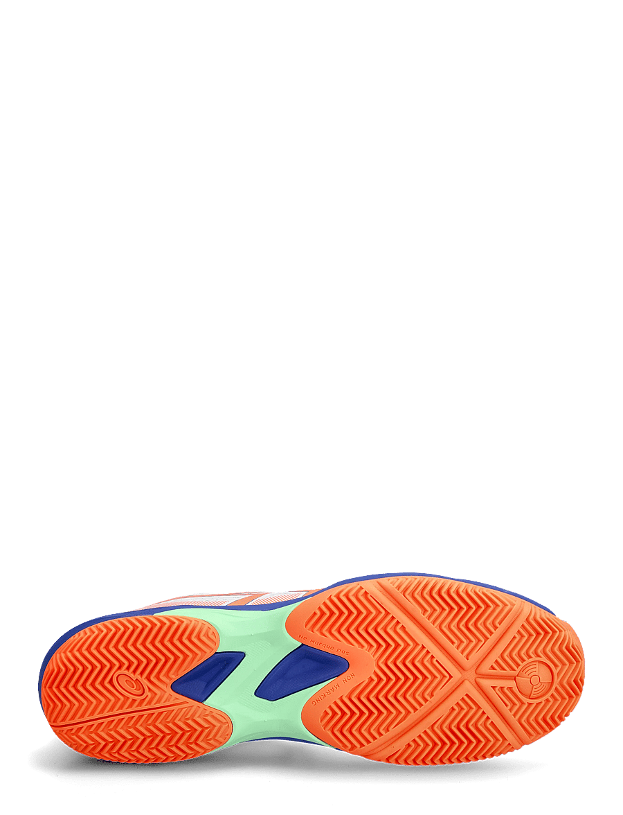 Asics - GAME FF PADEL - padel jalanõud - white/vivid coral - 4