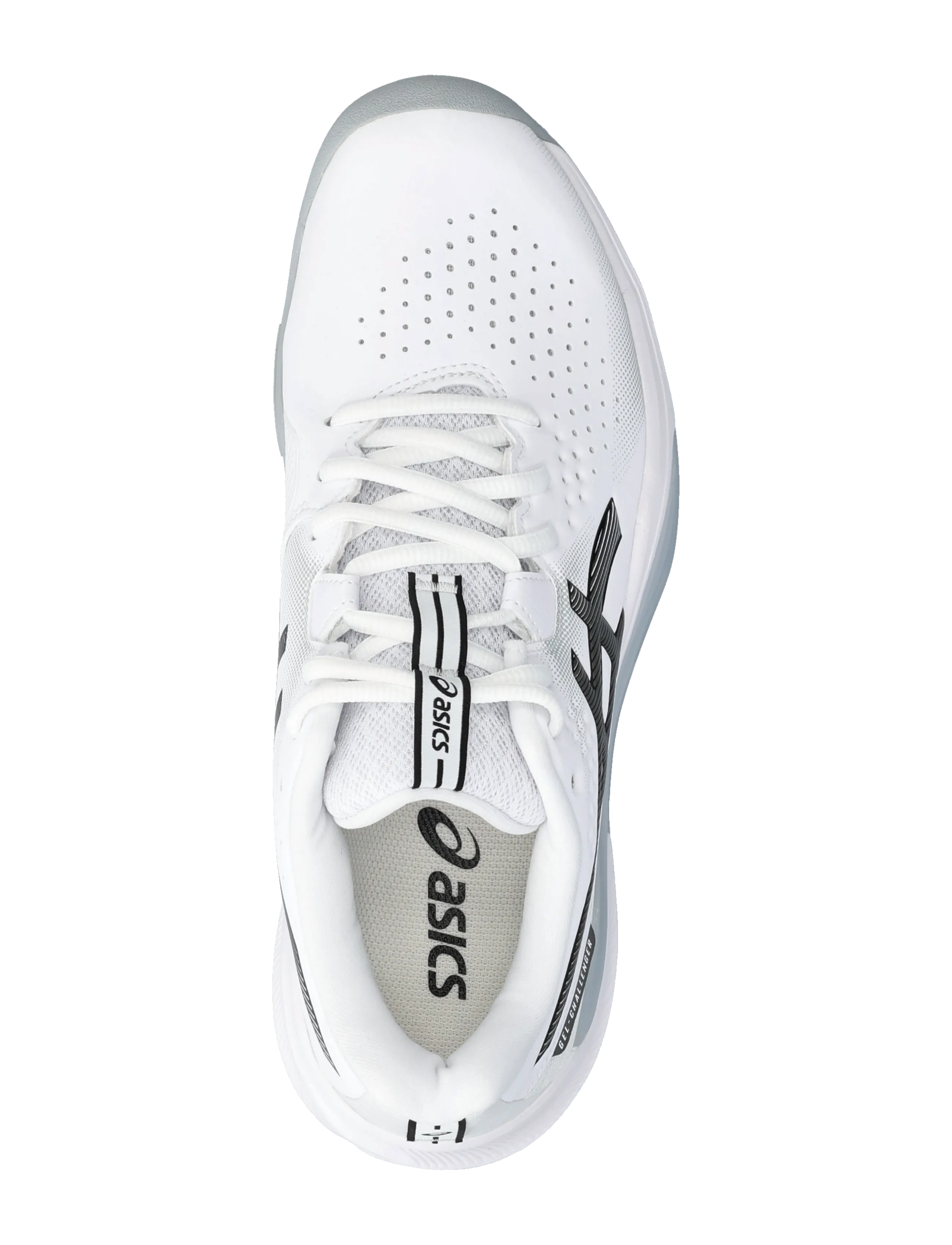 Asics - GEL-CHALLENGER 15 CLAY - tennisskor - white/gunmetal - 3