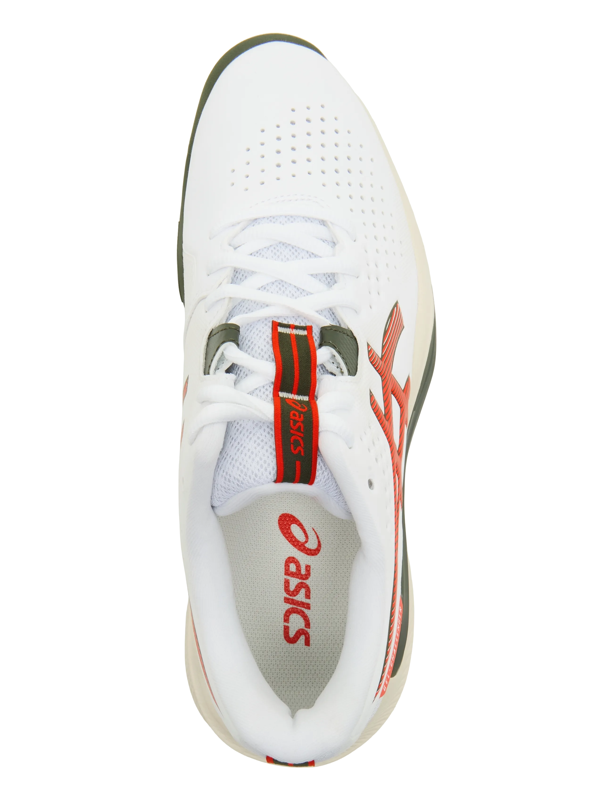 Asics - GEL-CHALLENGER 15 - tennisskor - white/cherry tomato - 3