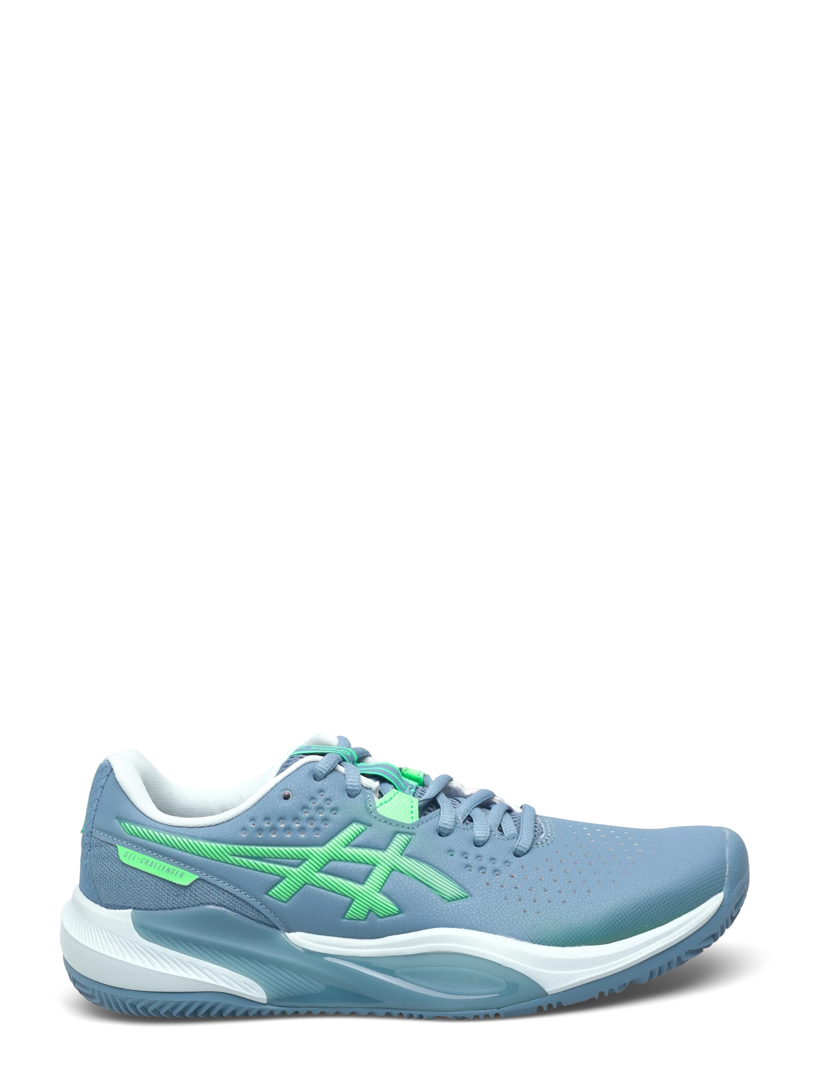 Asics - GEL-CHALLENGER 15 PADEL - racketsportsskor - saba blue/vital green - 1
