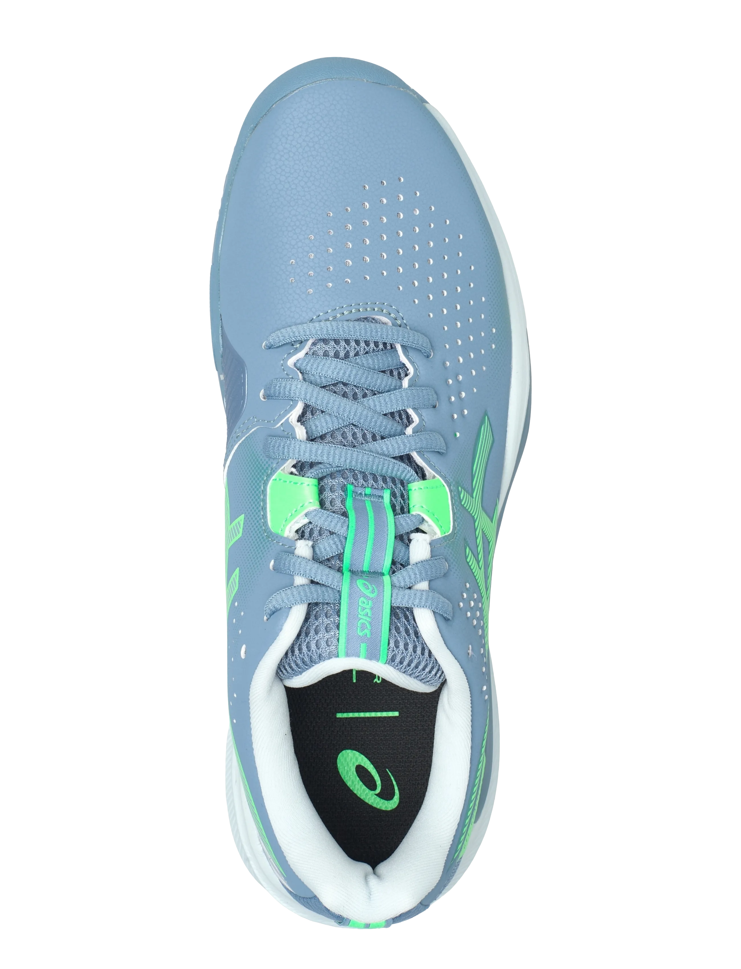 Asics - GEL-CHALLENGER 15 PADEL - racketsportsskor - saba blue/vital green - 3
