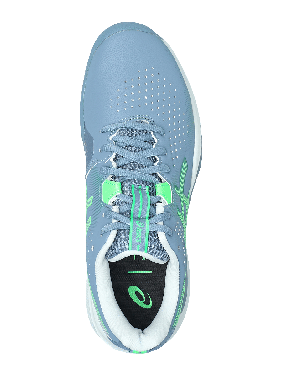 Asics - GEL-CHALLENGER 15 PADEL - chaussures de padel - saba blue/vital green - 3