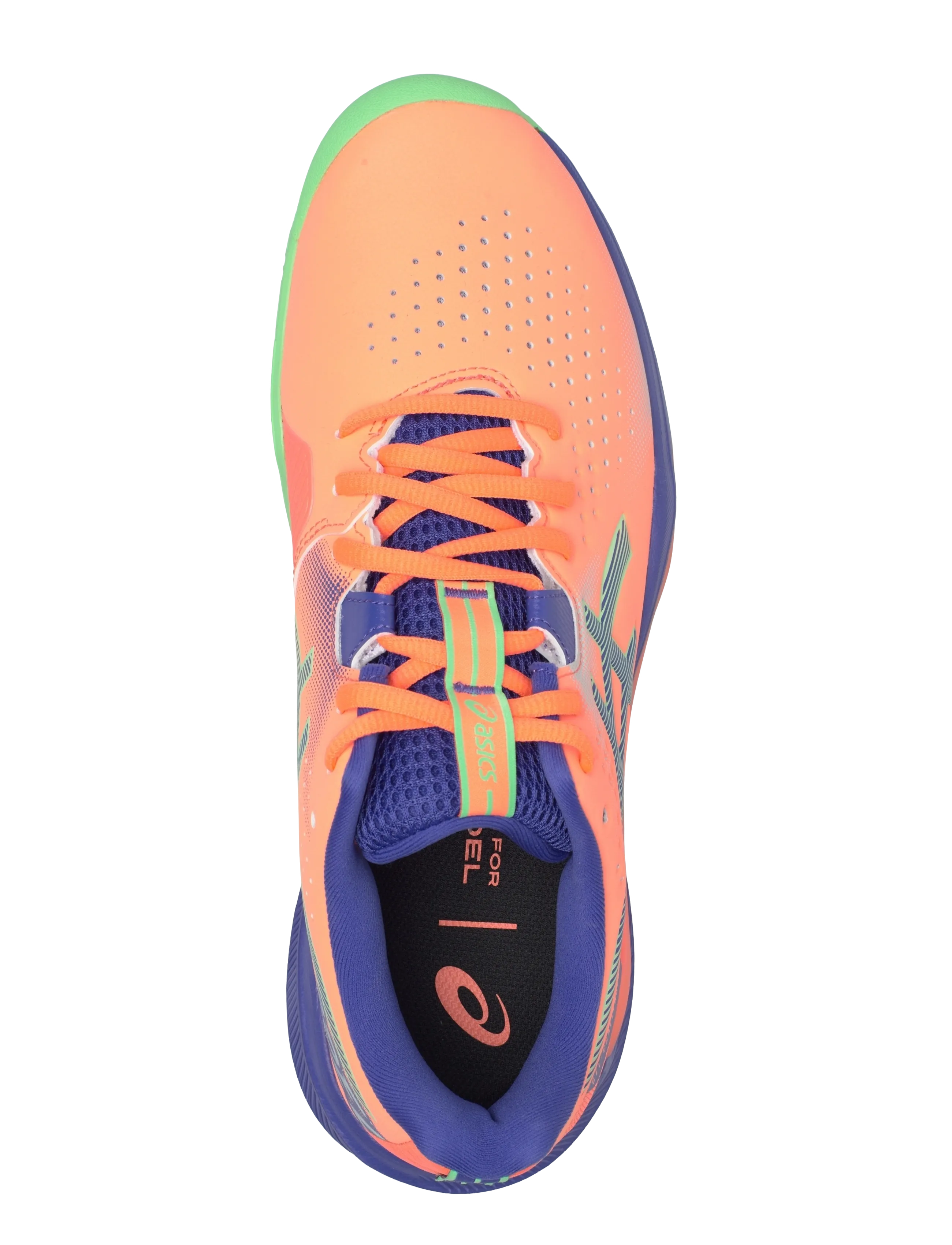 Asics - GEL-CHALLENGER 15 PADEL - padel-schuhe - vivid coral/dark cobalt - 3