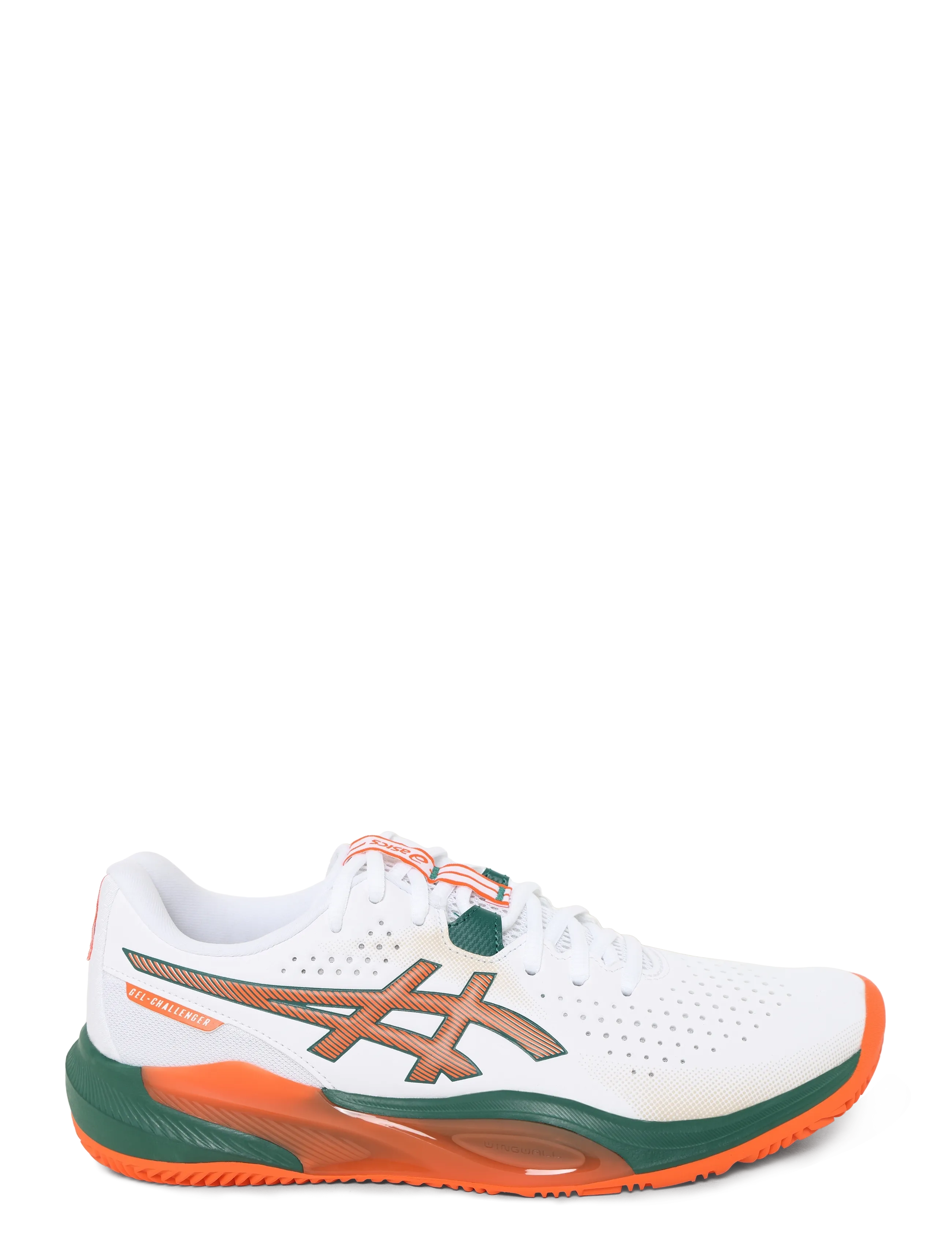 Asics - GEL-CHALLENGER 15 PADEL - padel-schuhe - white/energy orange - 2