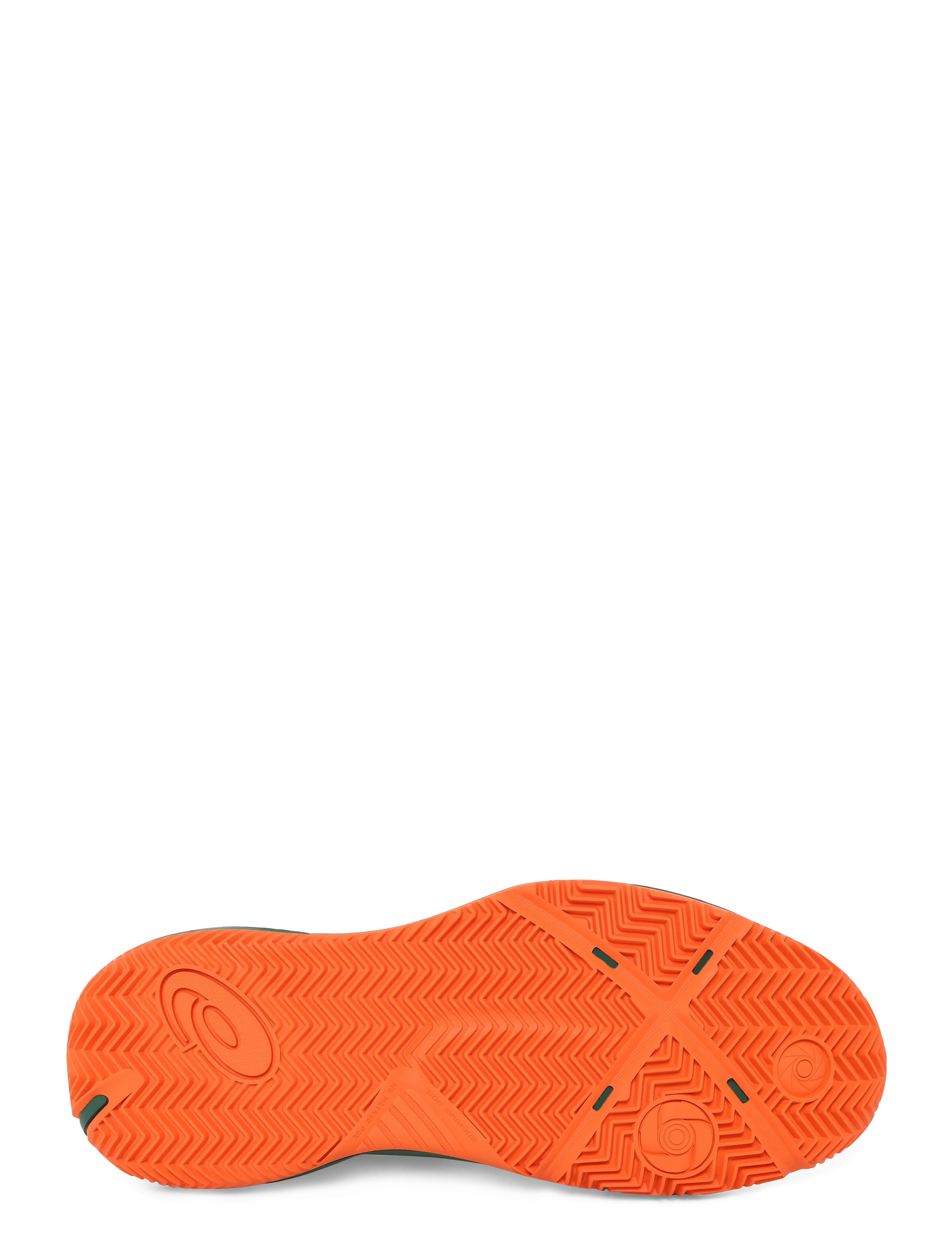 Asics - GEL-CHALLENGER 15 PADEL - padel-schuhe - white/energy orange - 4