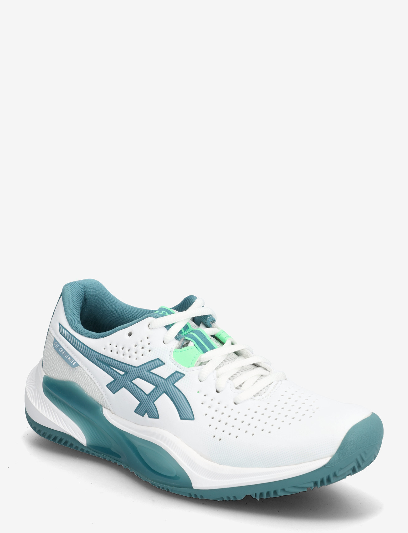 Asics - GEL-CHALLENGER 15 PADEL - padel-schuhe - white/misty pine - 0