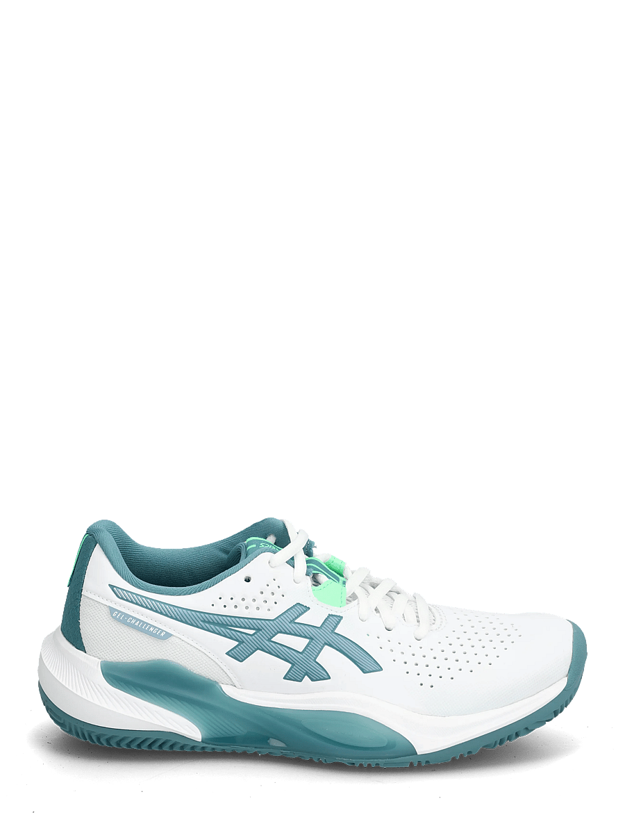 Asics - GEL-CHALLENGER 15 PADEL - chaussures de padel - white/misty pine - 1