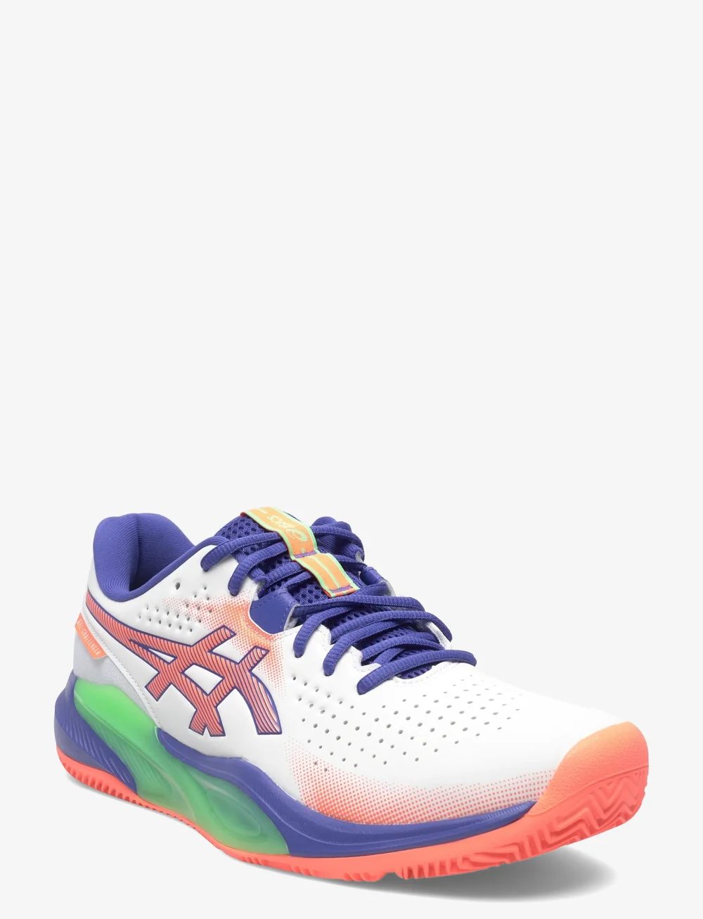 Asics - GEL-CHALLENGER 15 PADEL - indoor-sportschuhe - white/vivid coral - 0