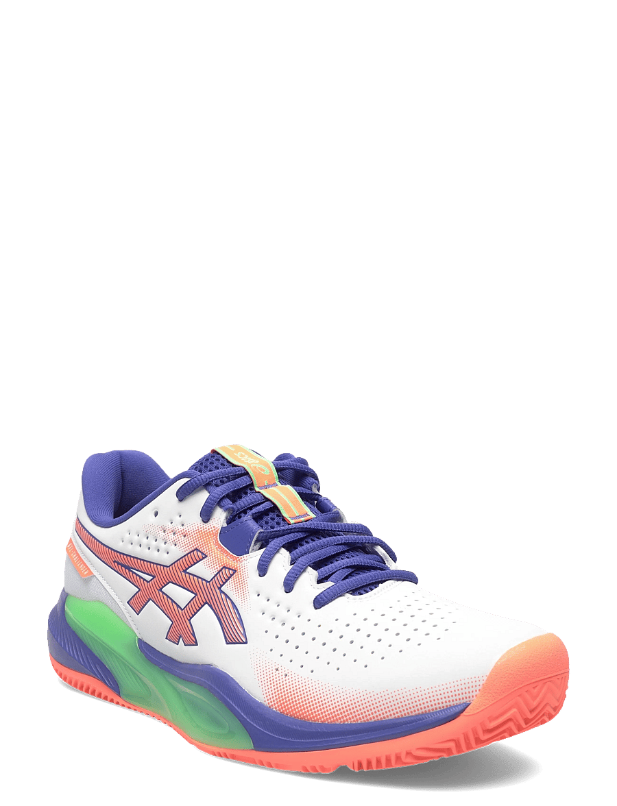 Asics - GEL-CHALLENGER 15 PADEL - chaussures de padel - white/vivid coral - 0