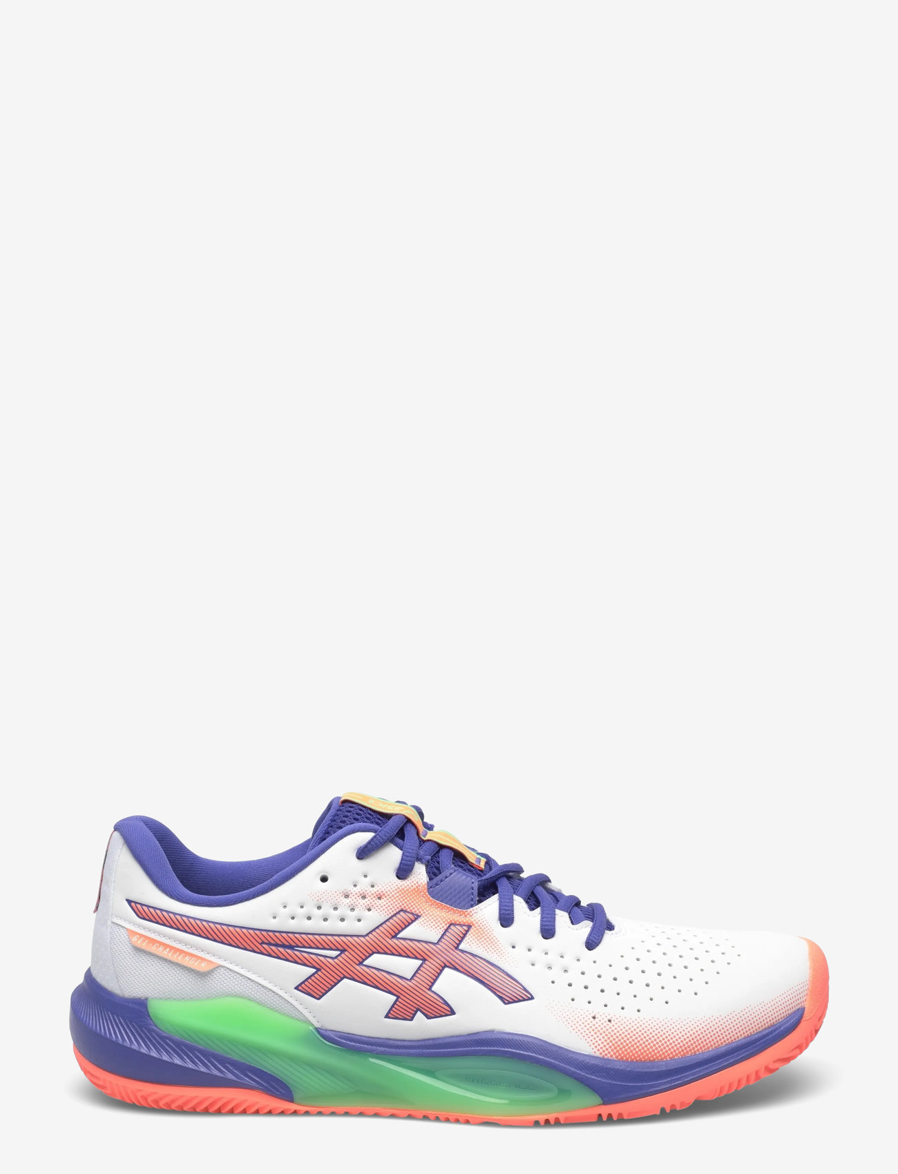 Asics - GEL-CHALLENGER 15 PADEL - indendørs sportssko - white/vivid coral - 1