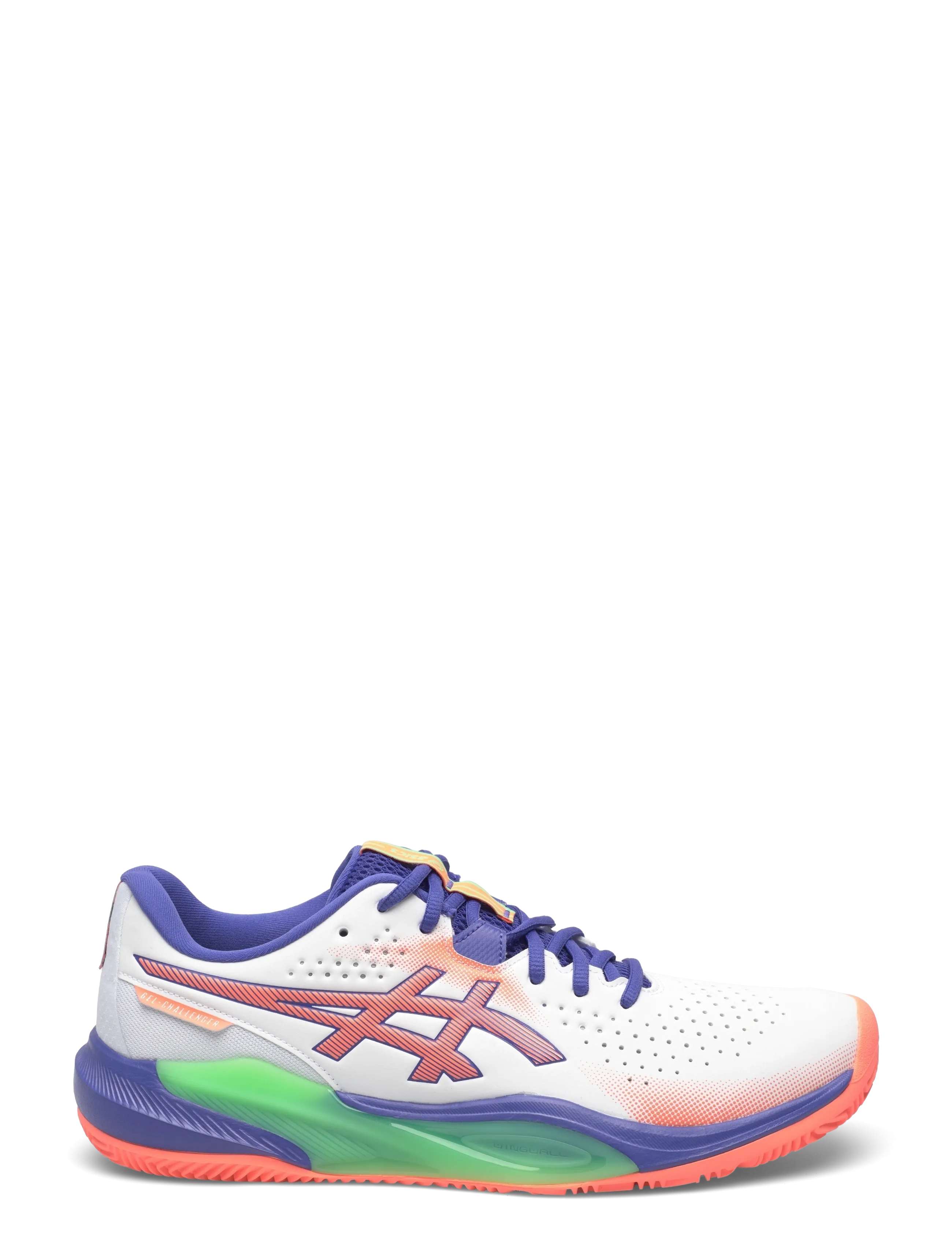 Asics - GEL-CHALLENGER 15 PADEL - racketsportsskor - white/vivid coral - 1