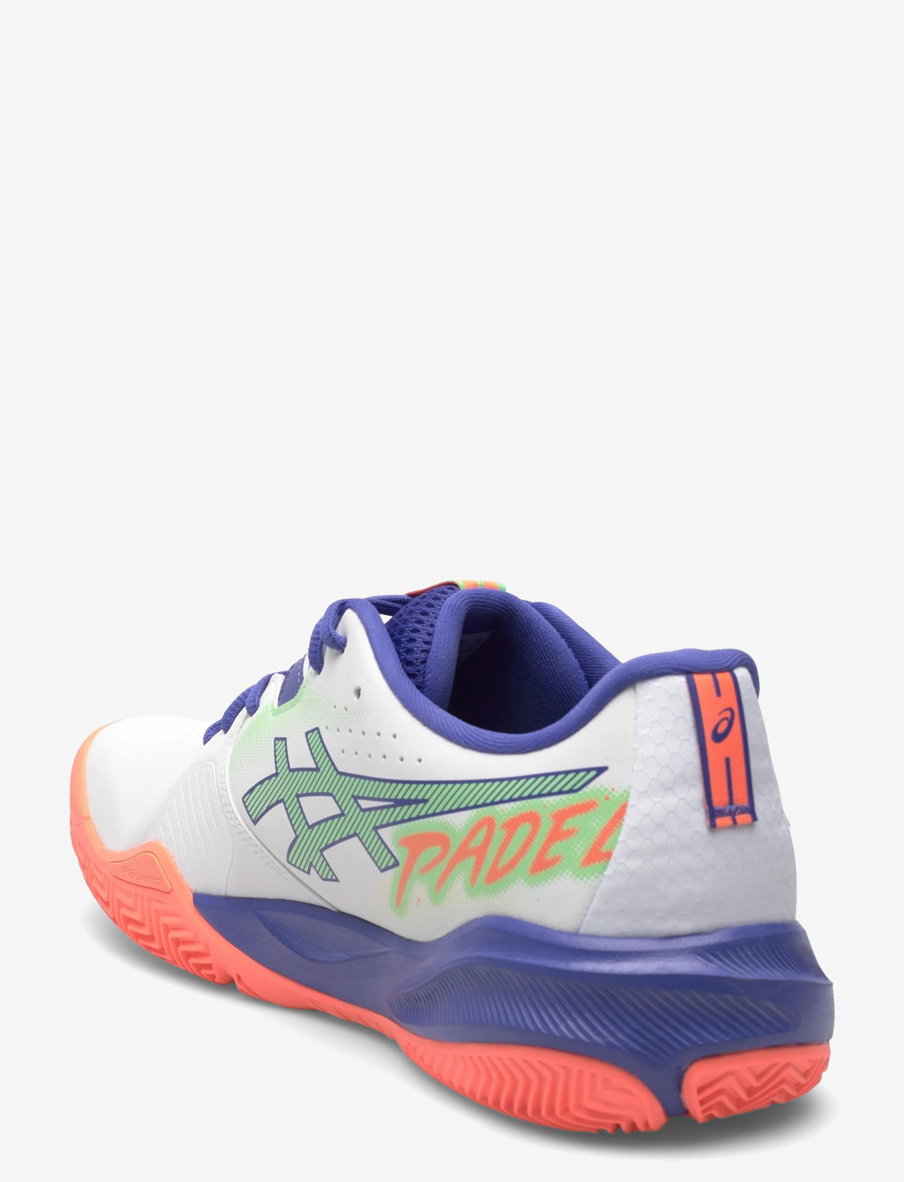 Asics - GEL-CHALLENGER 15 PADEL - indendørs sportssko - white/vivid coral - 2