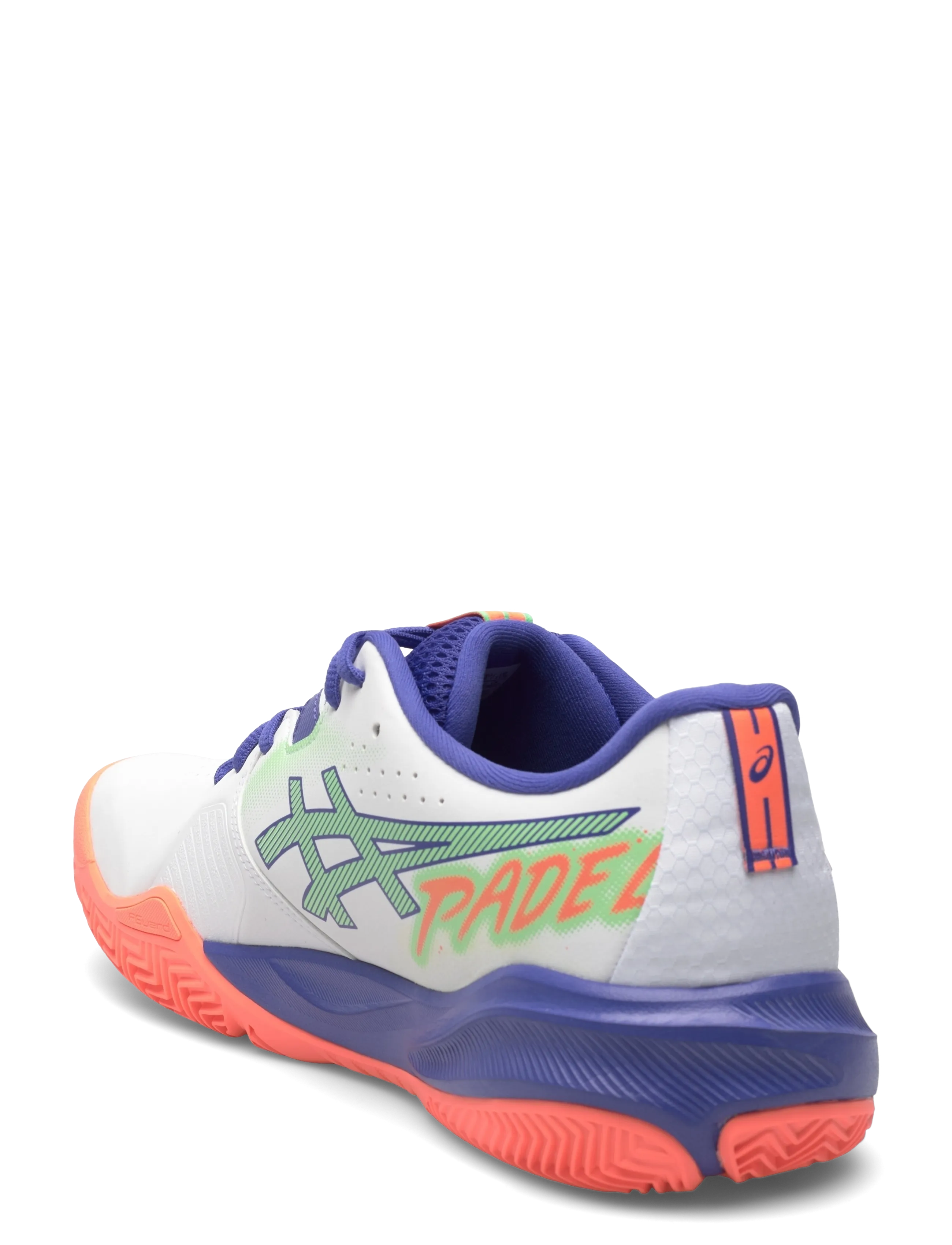 Asics - GEL-CHALLENGER 15 PADEL - racketsportsskor - white/vivid coral - 2