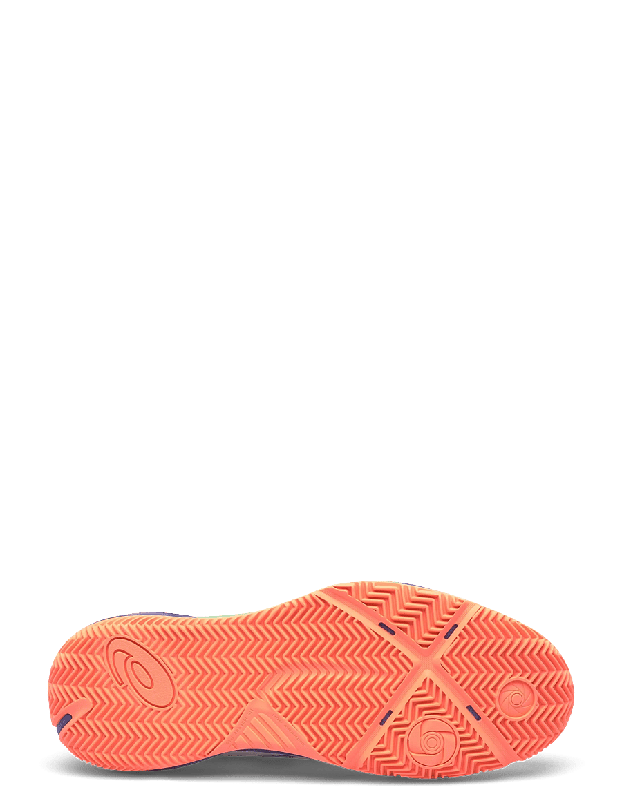 Asics - GEL-CHALLENGER 15 PADEL - chaussures de padel - white/vivid coral - 4