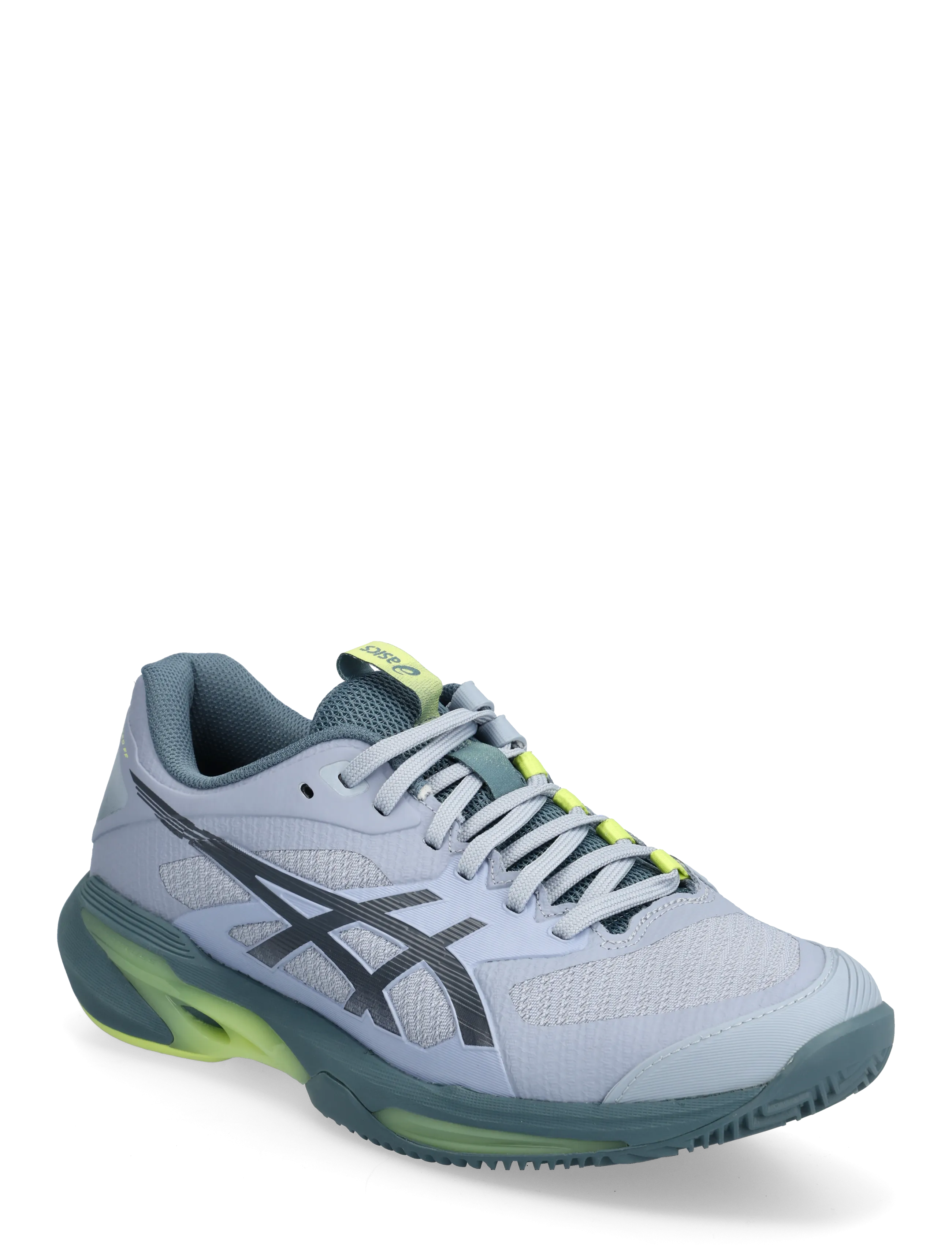 Asics Solution Speed Ff 4 Clay, 42.5, Sport Racketsports Schuhe, Grau - Tennis Männerswear