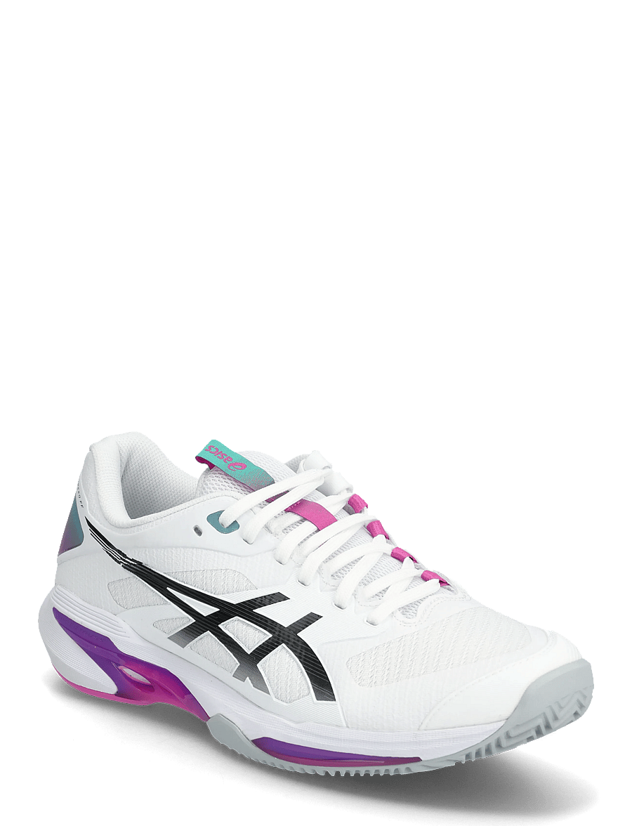 Asics - SOLUTION SPEED FF 4 CLAY - buty do tenisa - white/digital sakura - 0