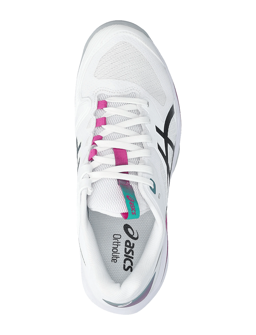 Asics - SOLUTION SPEED FF 4 CLAY - buty do tenisa - white/digital sakura - 3