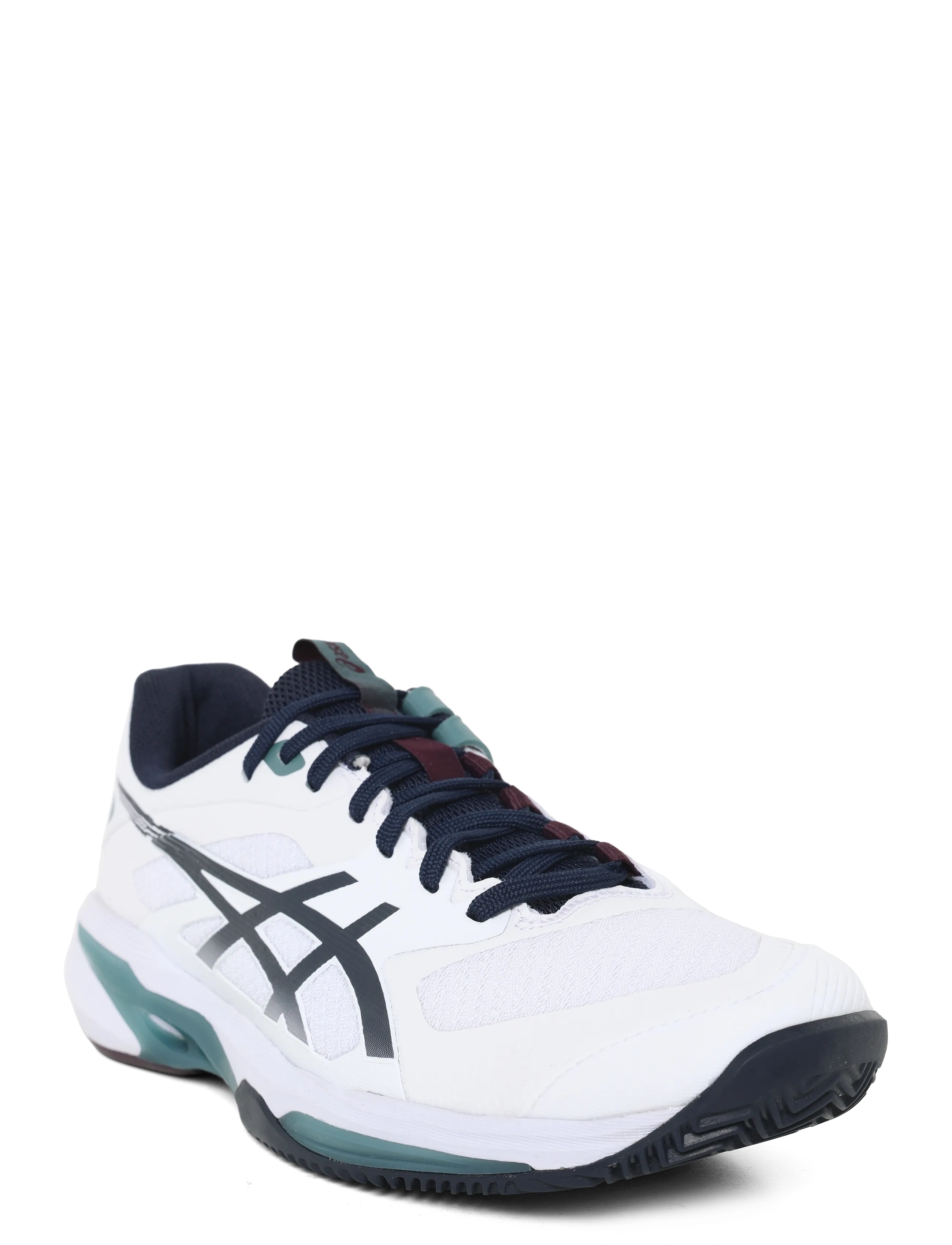 Asics Solution Speed Ff 4 Clay, 43.5, Sport Racketsports Schuhe, Weiß - Tennis Männerswear