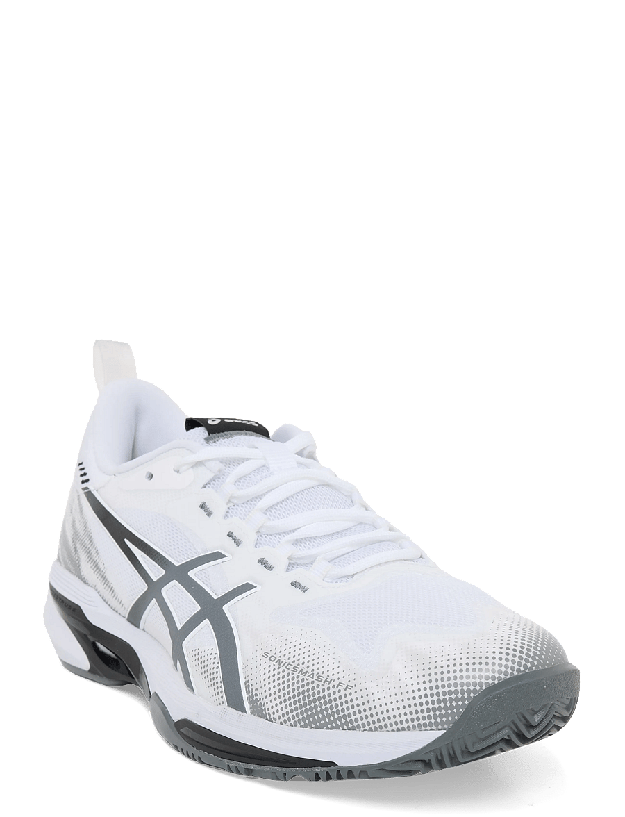 Asics - SONICSMASH FF - padelsko - white/steel grey - 0