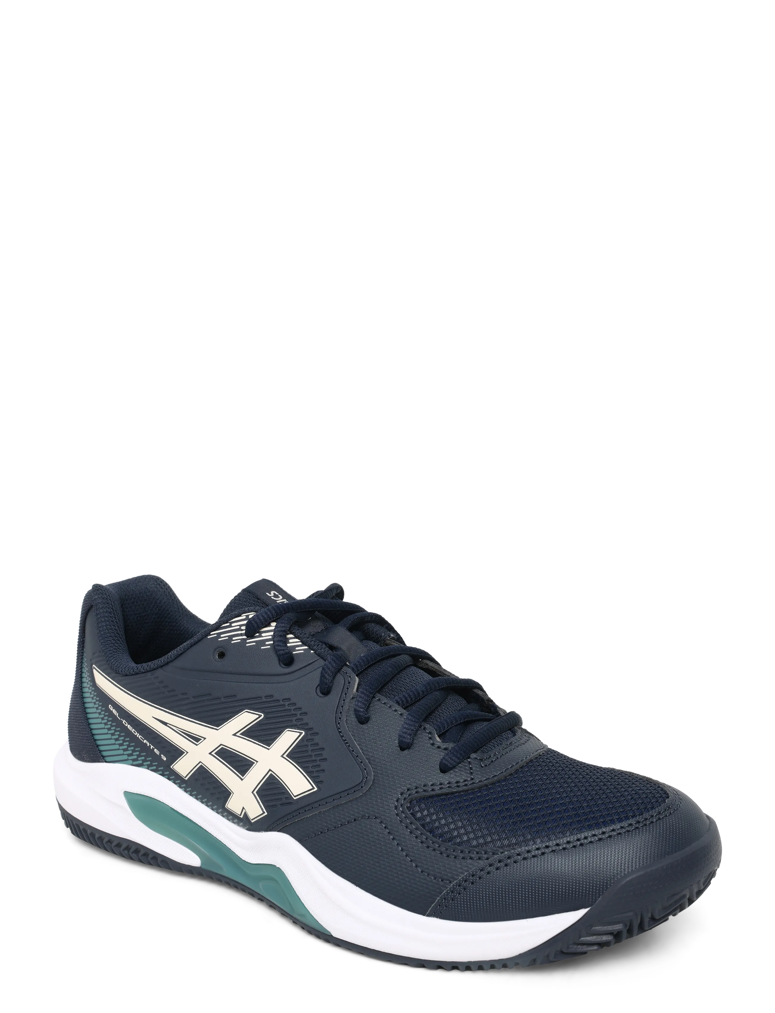 Asics GEL-DEDICATE 9 CLAY - Tennisskor - MIDNIGHT/OATMEAL / navy