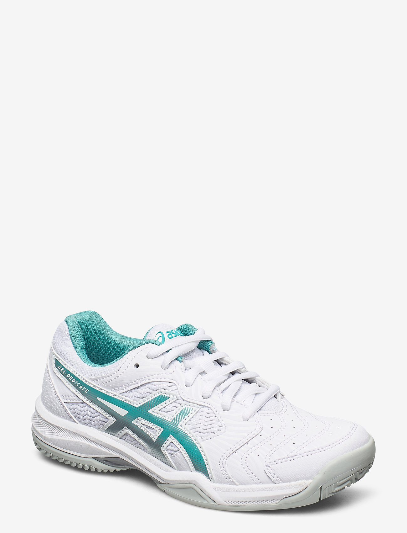 GEL-DEDICATE 6 CLAY - WHITE/TECHNO CYAN