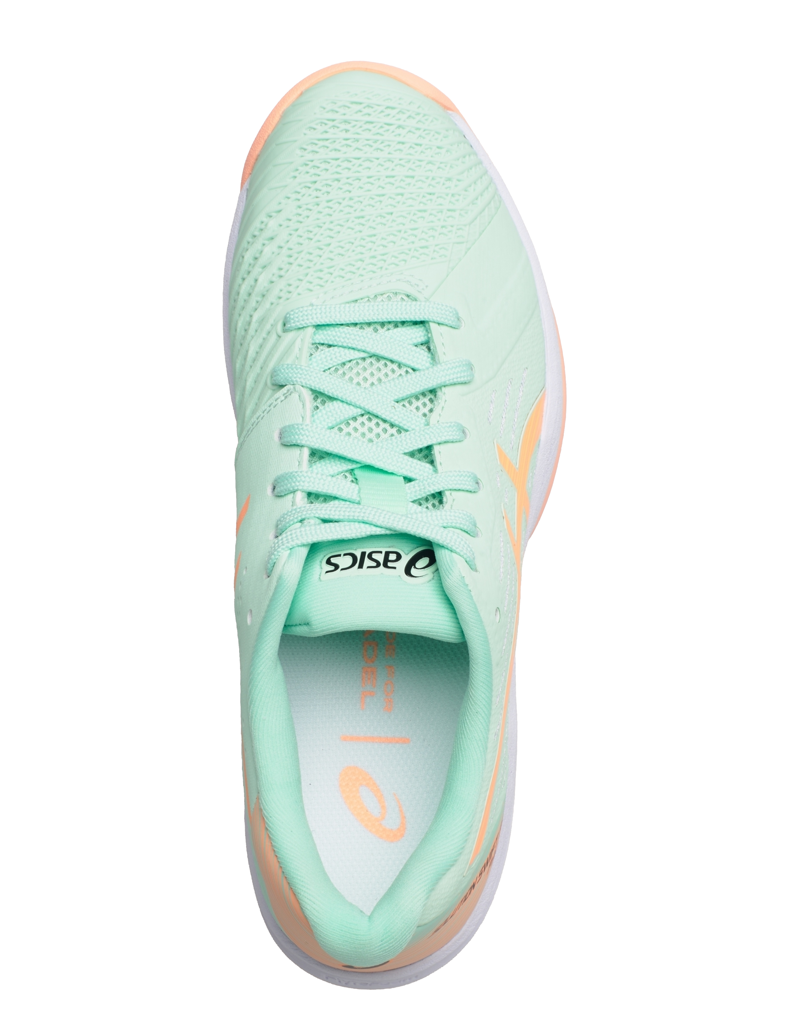 Asics - SOLUTION SWIFT FF PADEL - mint tint/bright sunstone - 3