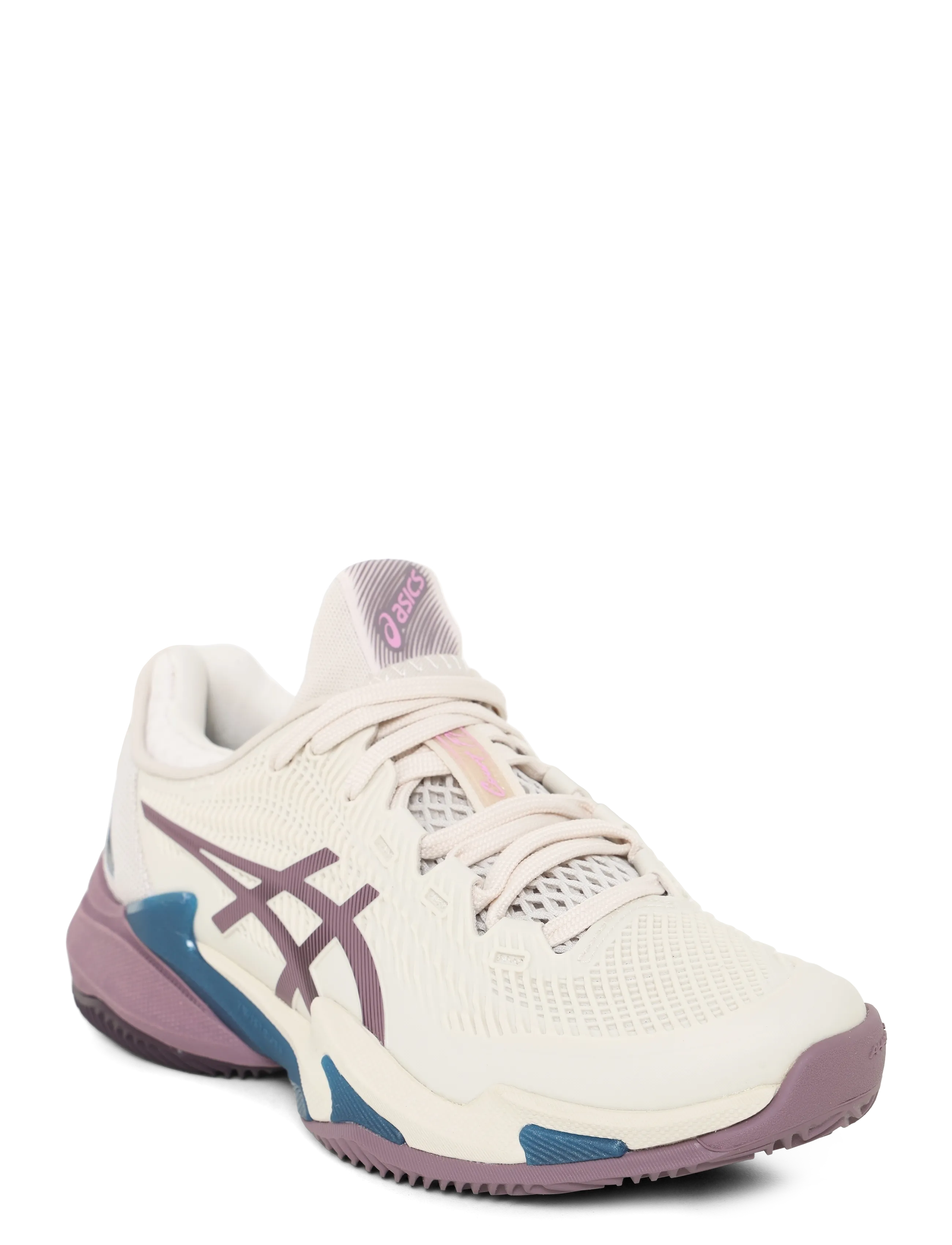 Asics COURT FF 3 CLAY - Sport schoenen - SOFT OAT/DUSTY MAUVE / cream