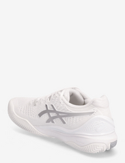 Asics - GEL-RESOLUTION 9 CLAY - rakečių sporto batai - white/pure silver - 2