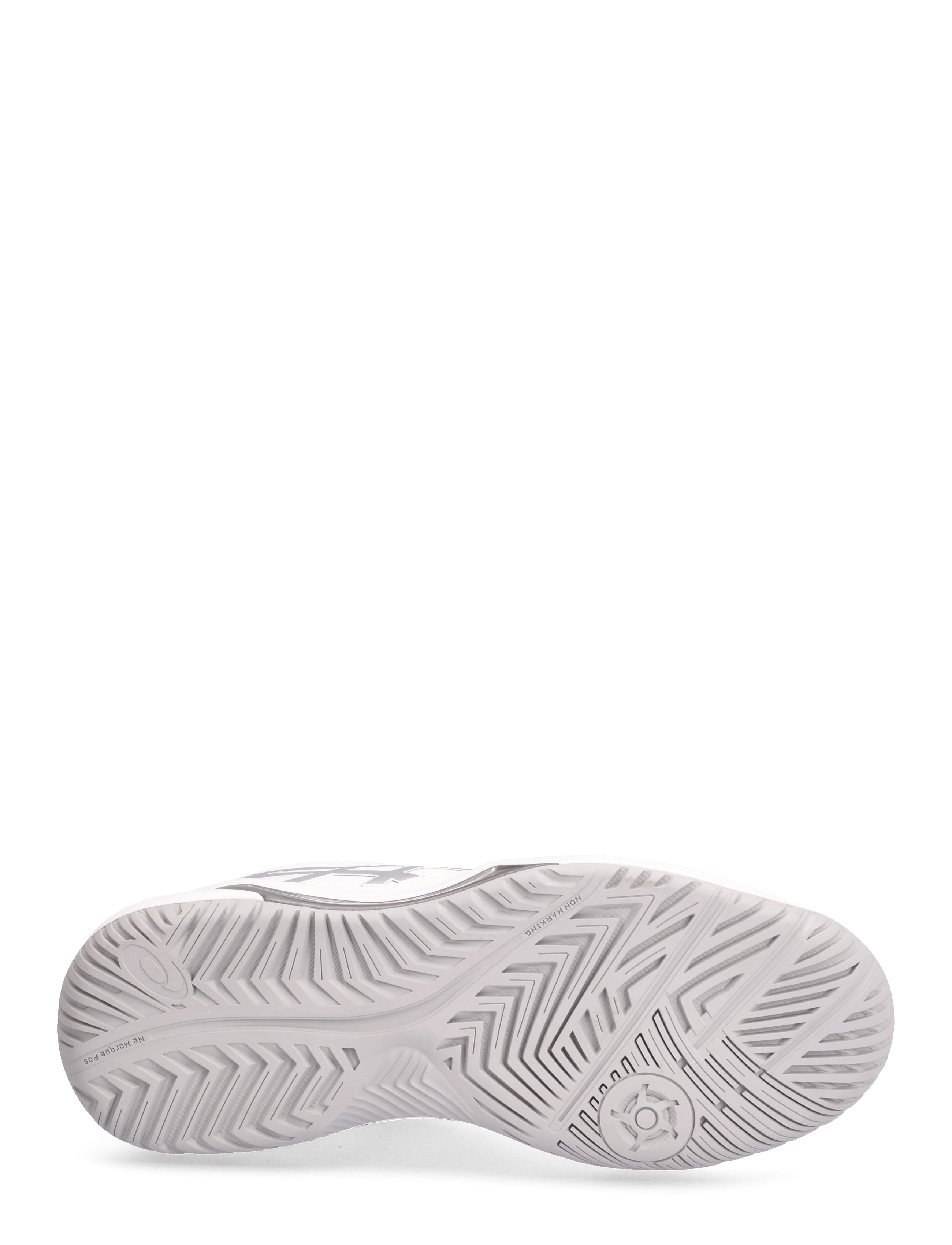 Asics - GEL-DEDICATE 8 - tennisskor - white/pure silver - 4