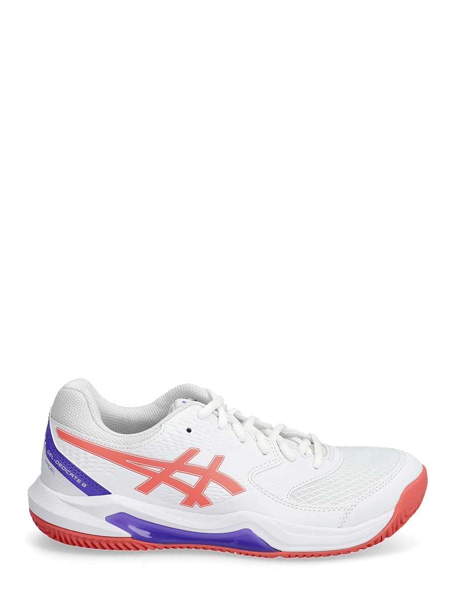 Asics - GEL-DEDICATE 8 PADEL - padel jalanõud - white/guava - 1