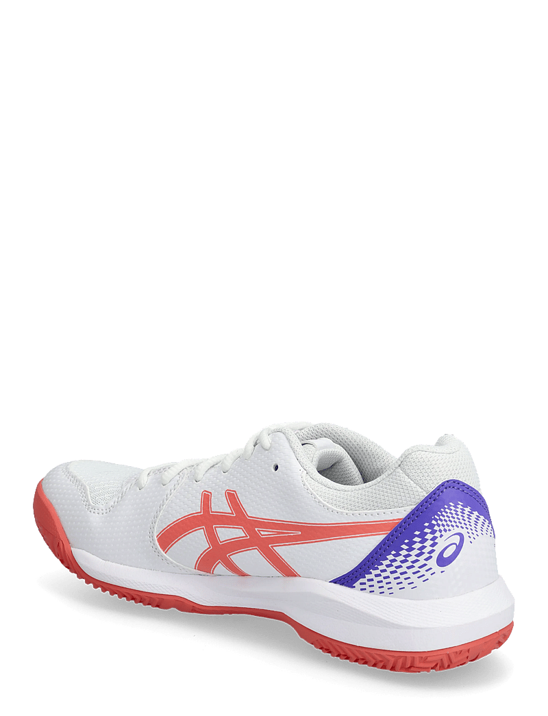 Asics - GEL-DEDICATE 8 PADEL - padel-schuhe - white/guava - 2