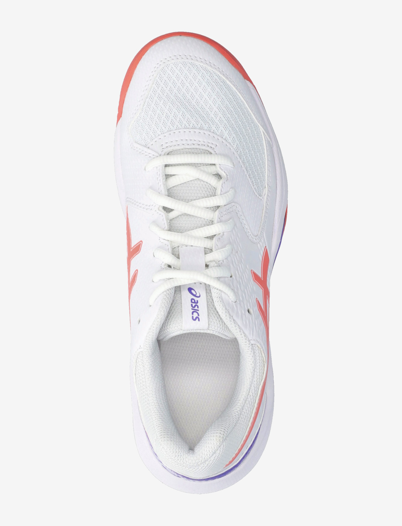 Asics - GEL-DEDICATE 8 PADEL - padel-schuhe - white/guava - 3