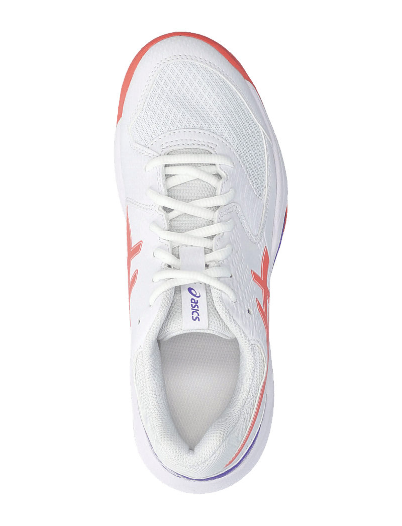 Asics - GEL-DEDICATE 8 PADEL - padel-schuhe - white/guava - 3
