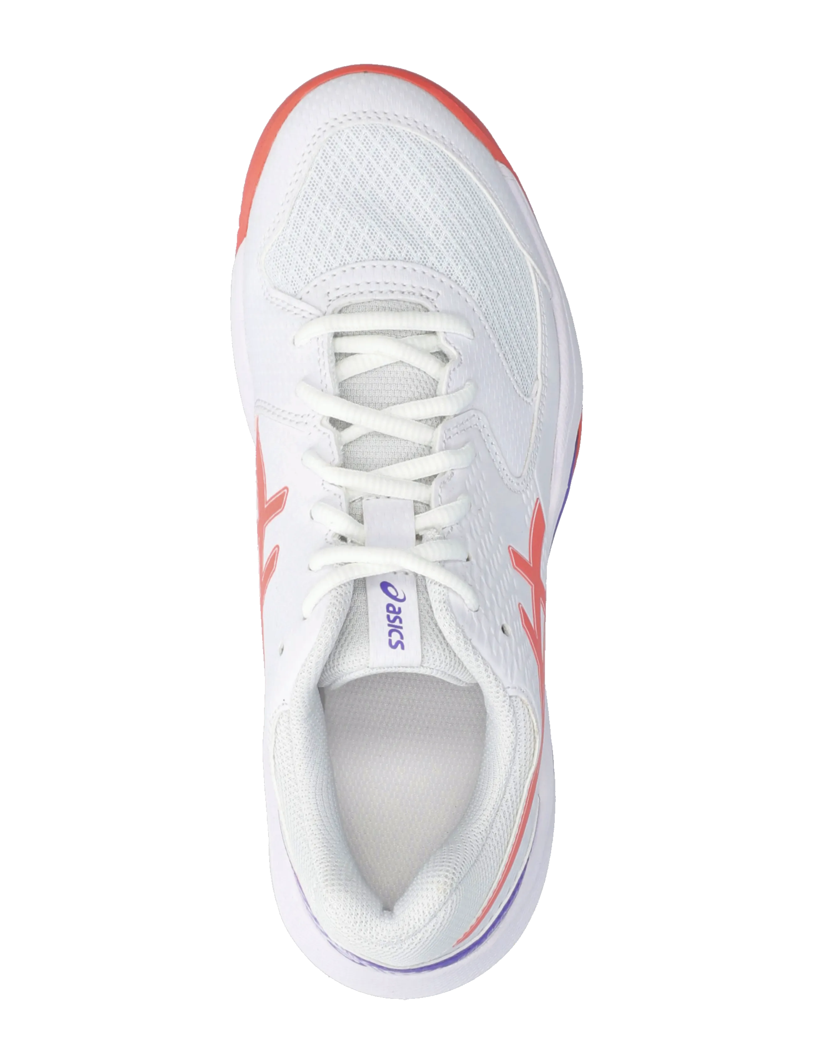 Asics - GEL-DEDICATE 8 PADEL - padel shoes - white/guava - 3