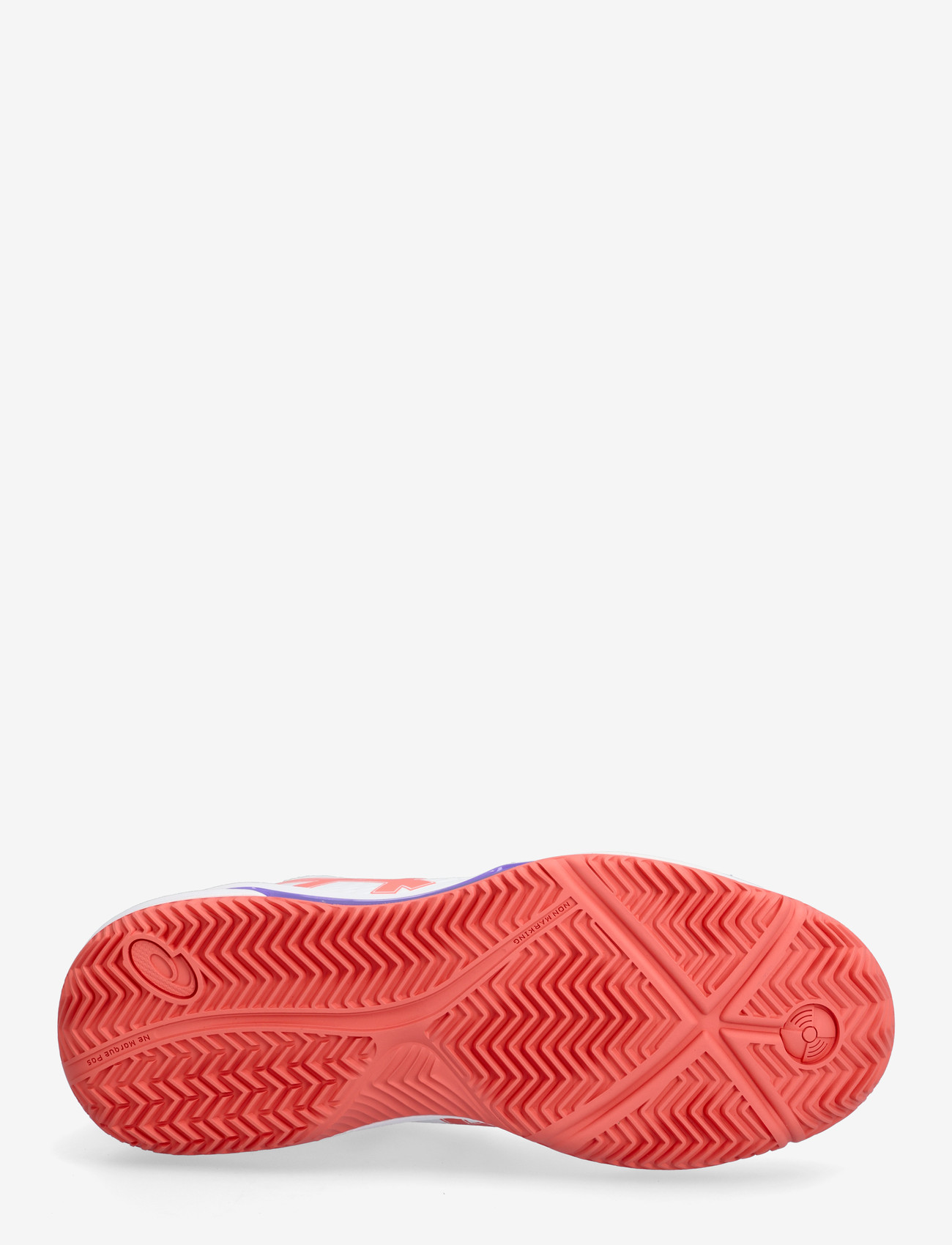 Asics - GEL-DEDICATE 8 PADEL - padel-schuhe - white/guava - 4