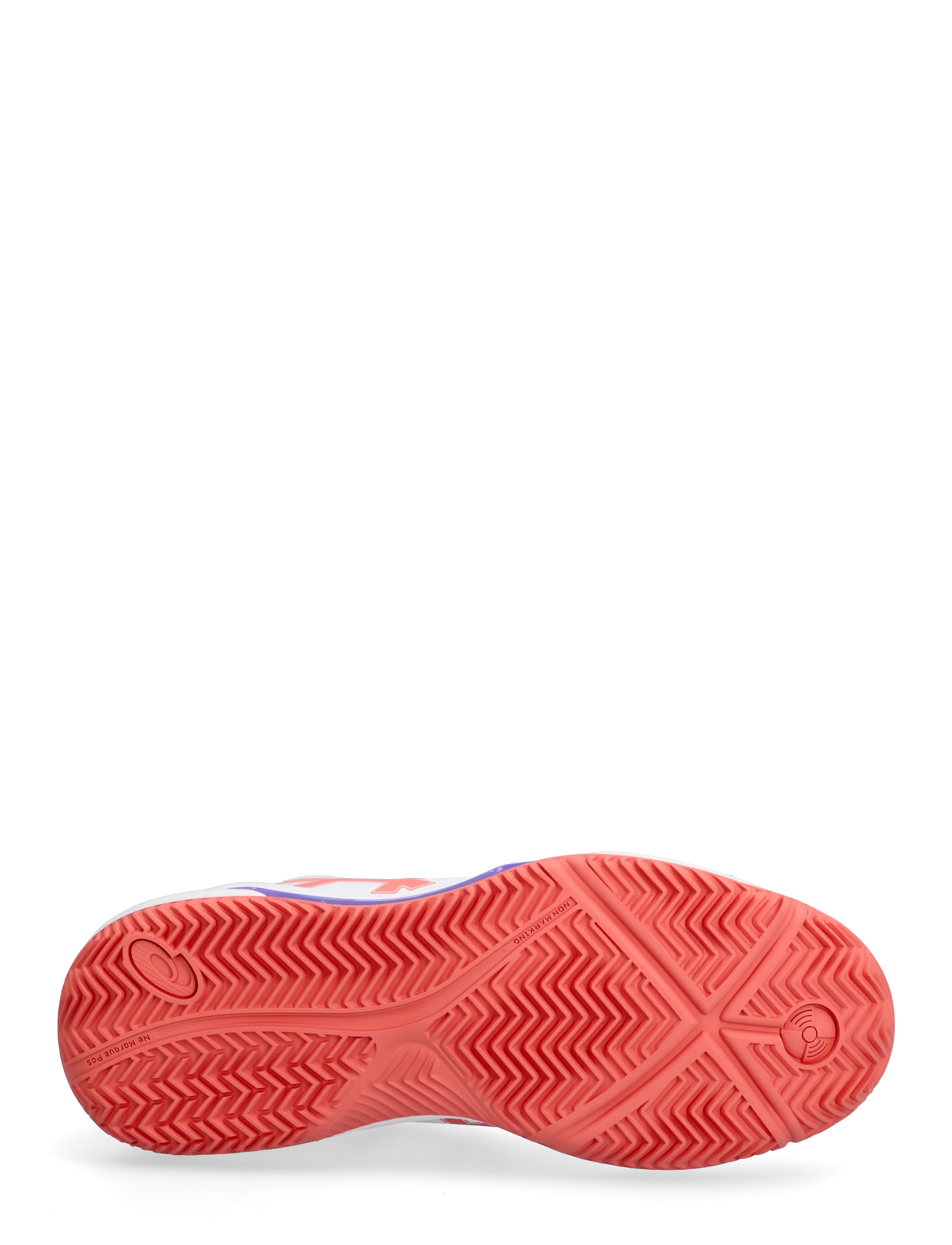 Asics - GEL-DEDICATE 8 PADEL - padel shoes - white/guava - 4