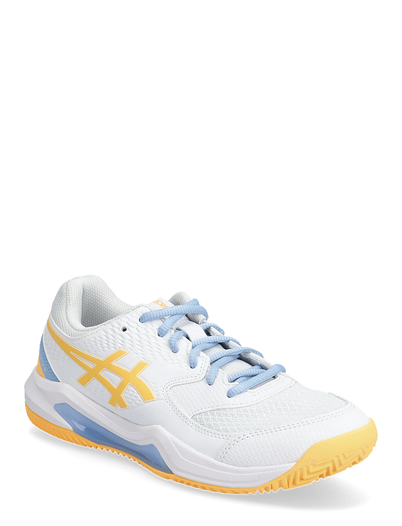 Asics - GEL-DEDICATE 8 PADEL - padelskor - white/orange glow - 0