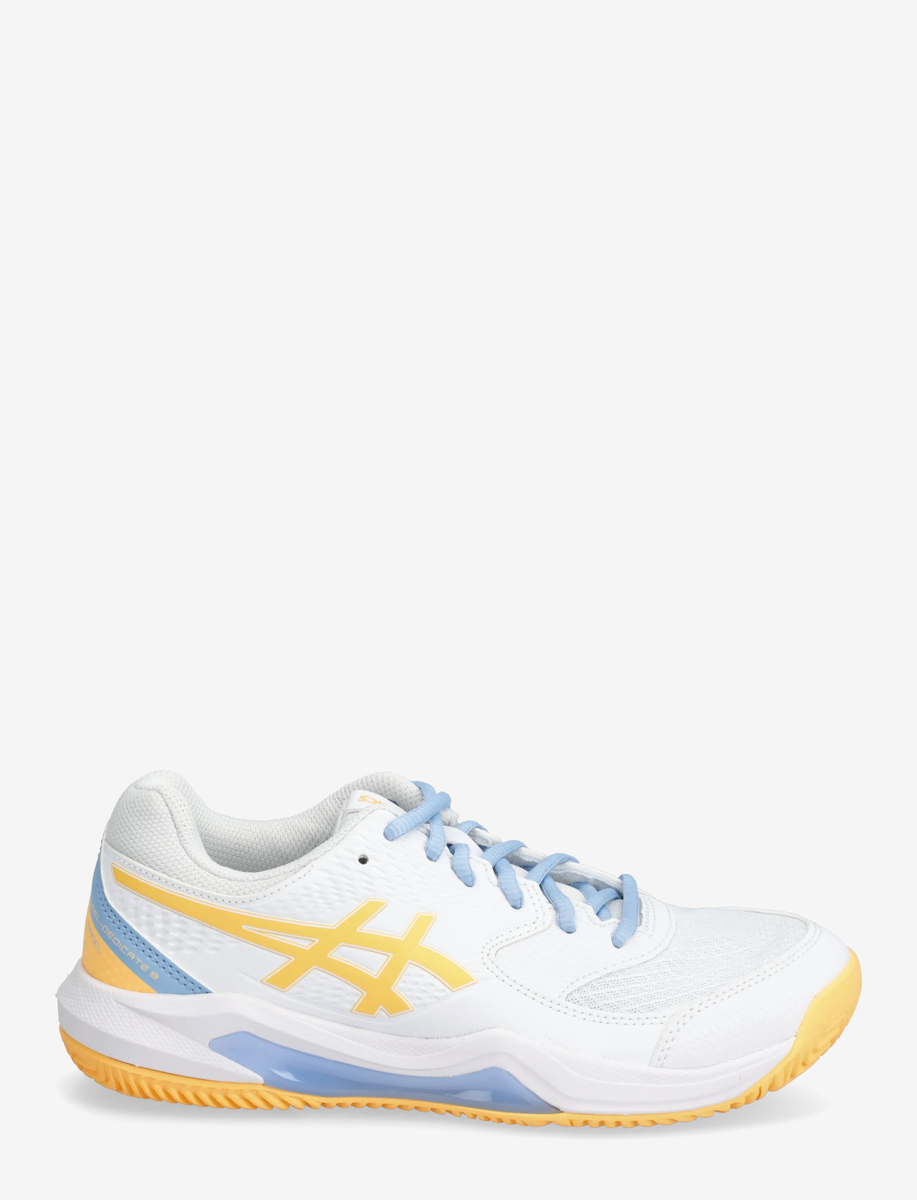 Asics - GEL-DEDICATE 8 PADEL - padelskor - white/orange glow - 1