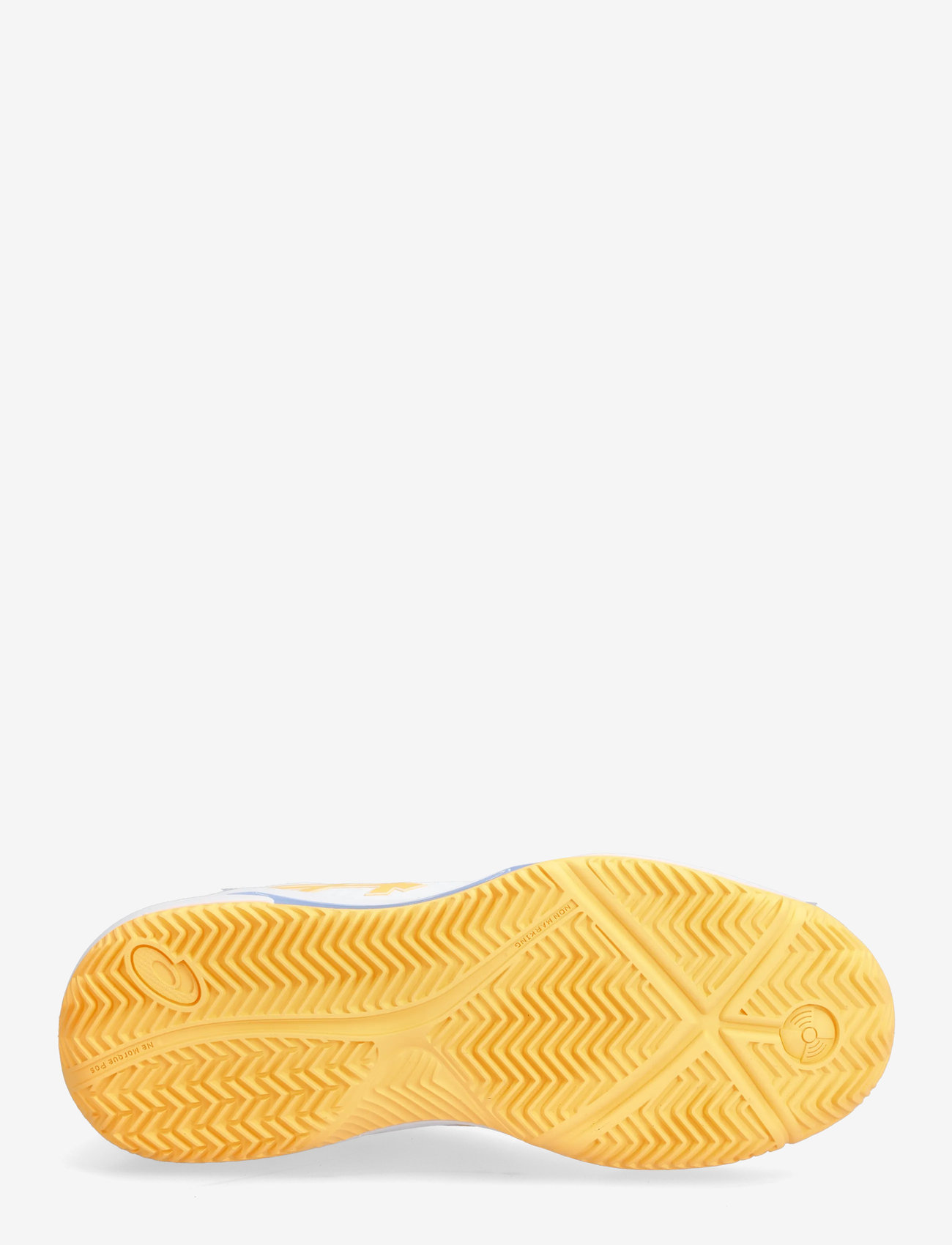 Asics - GEL-DEDICATE 8 PADEL - padelskor - white/orange glow - 4