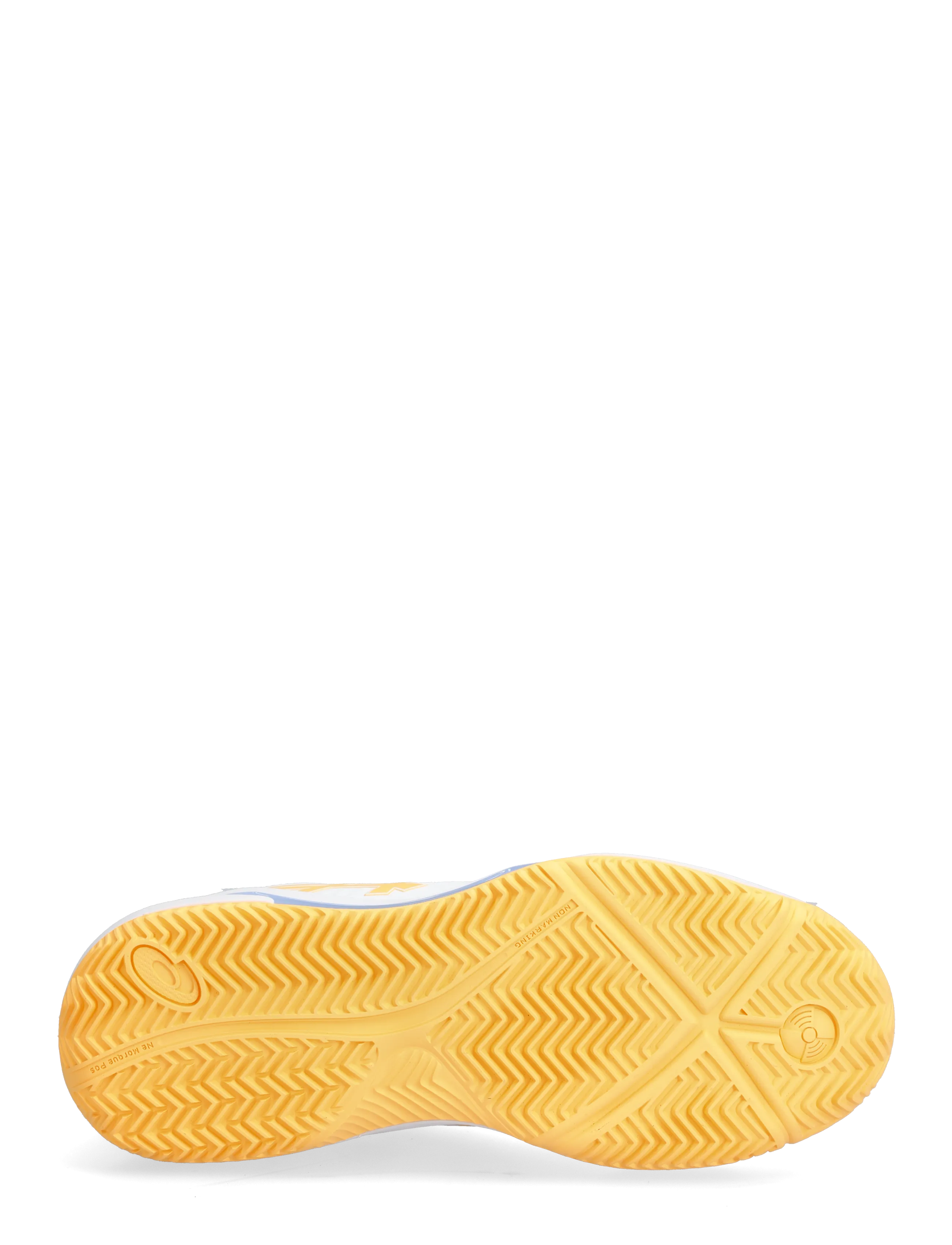 Asics - GEL-DEDICATE 8 PADEL - padel shoes - white/orange glow - 4