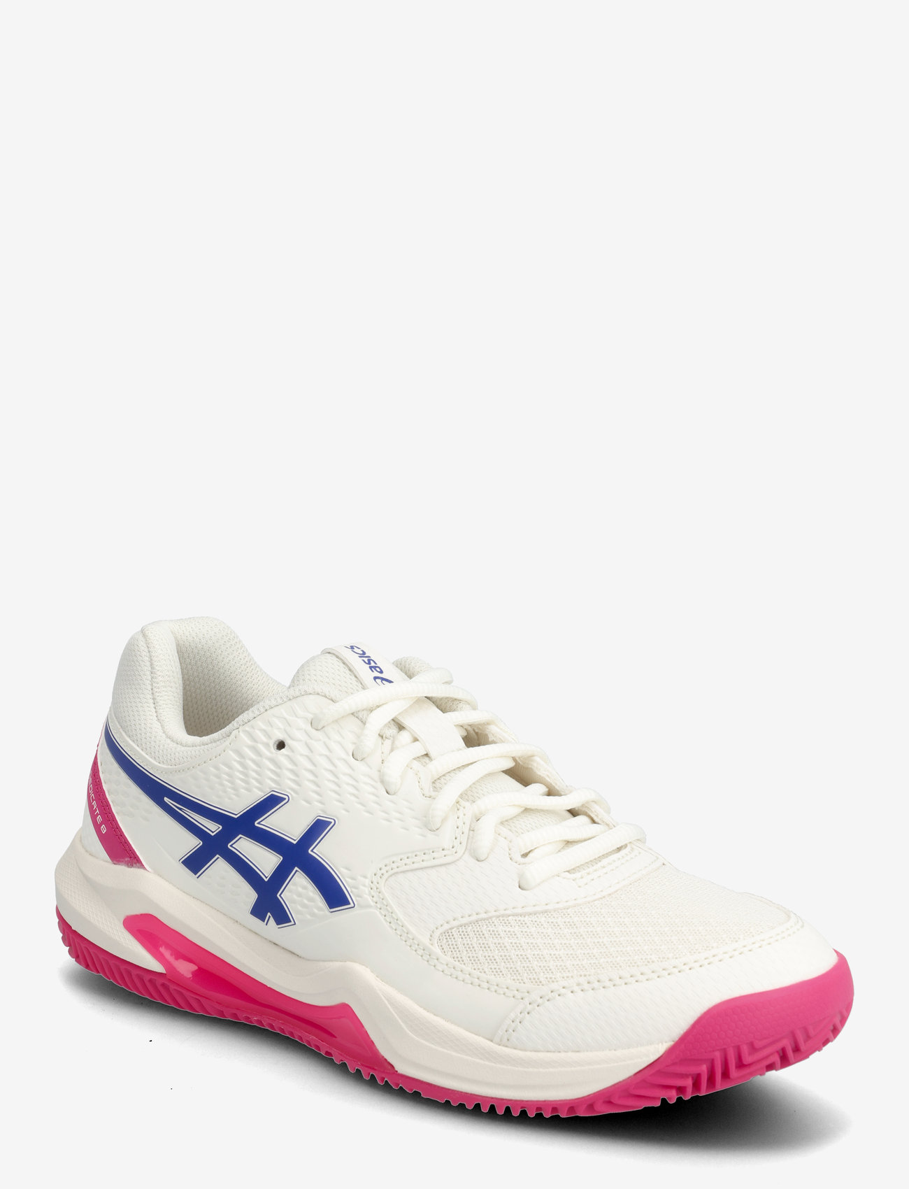 Asics - GEL-DEDICATE 8 CLAY - tennis shoes - cream/dark cobalt - 0