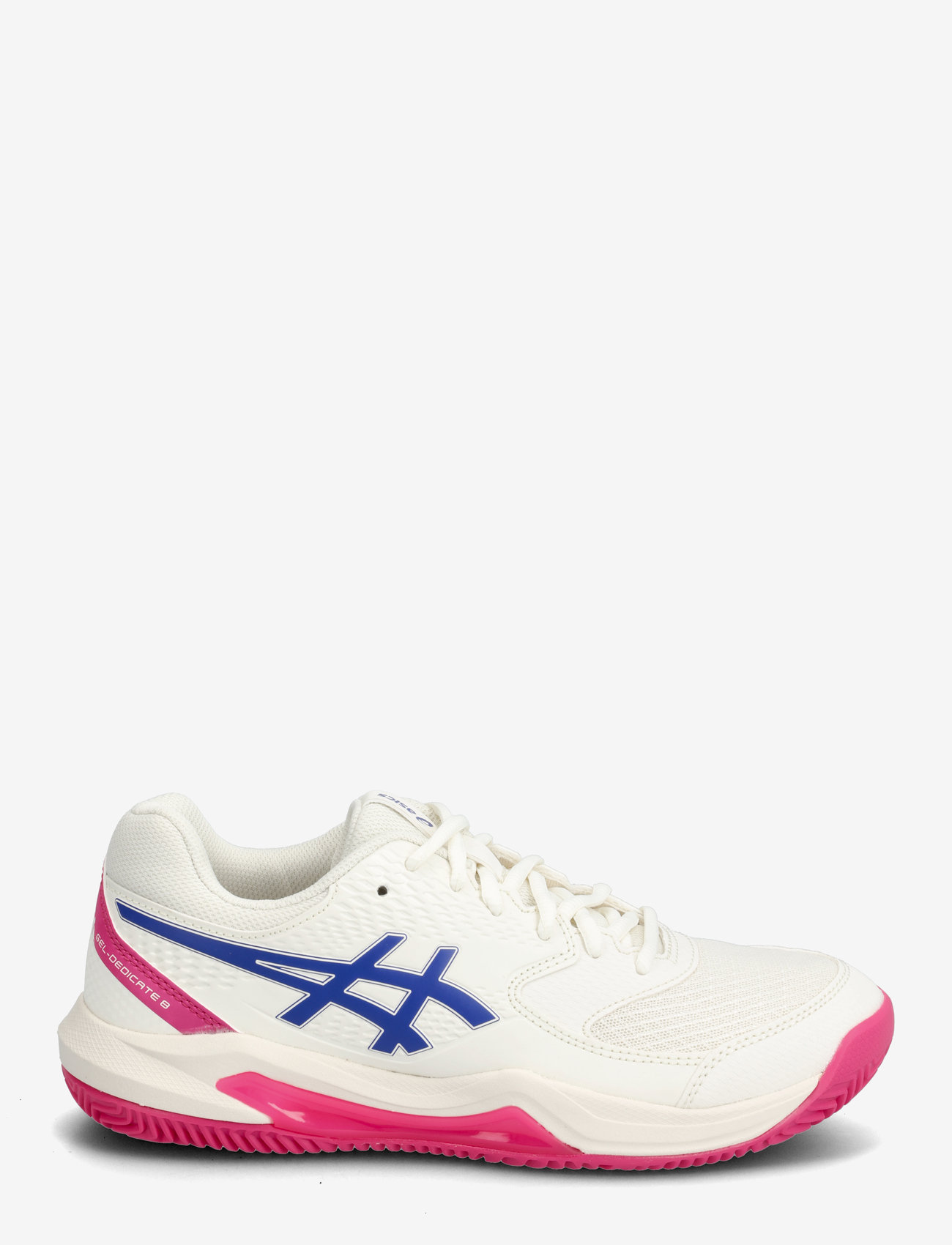 Asics - GEL-DEDICATE 8 CLAY - tennis shoes - cream/dark cobalt - 1