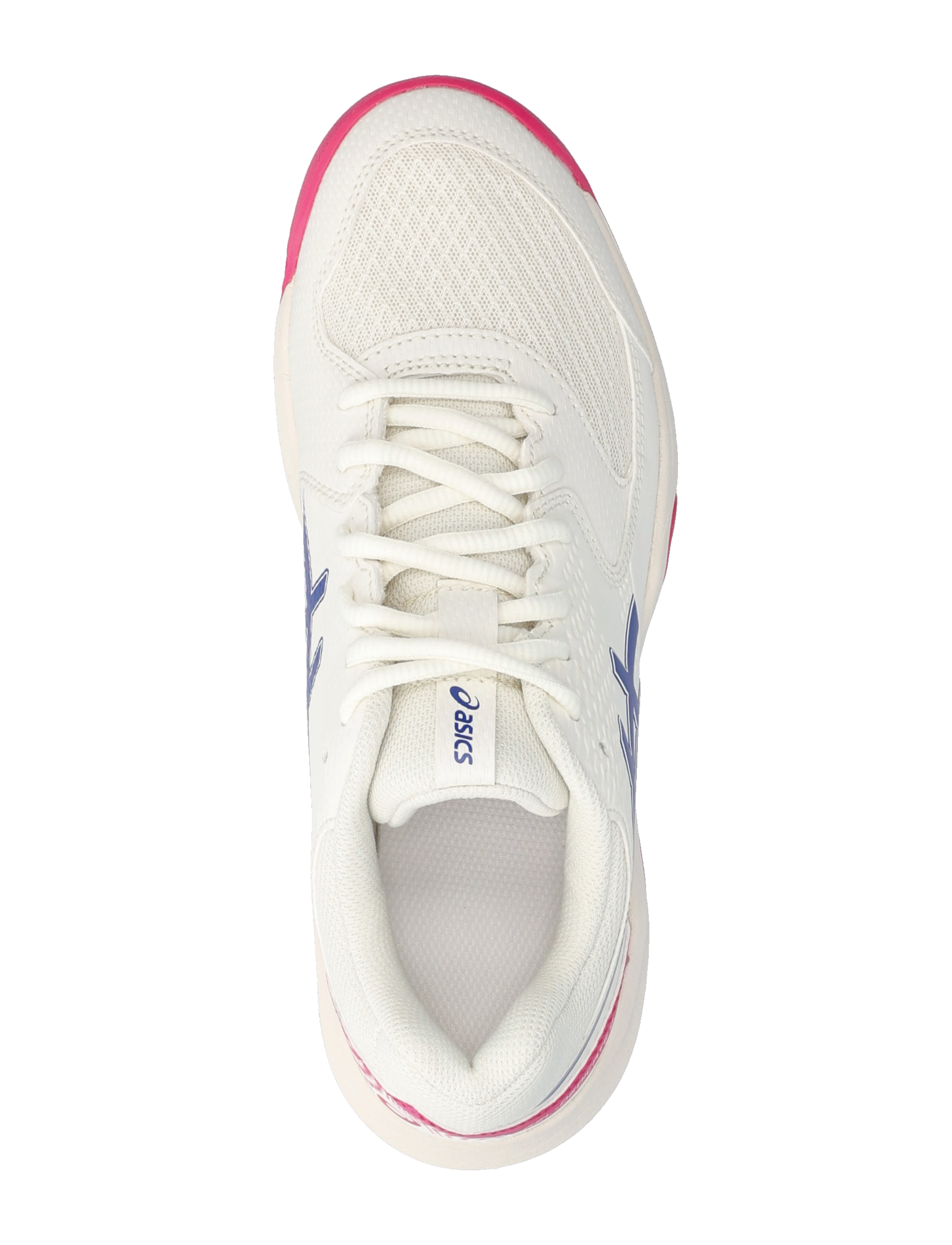 Asics - GEL-DEDICATE 8 CLAY - tennis shoes - cream/dark cobalt - 3