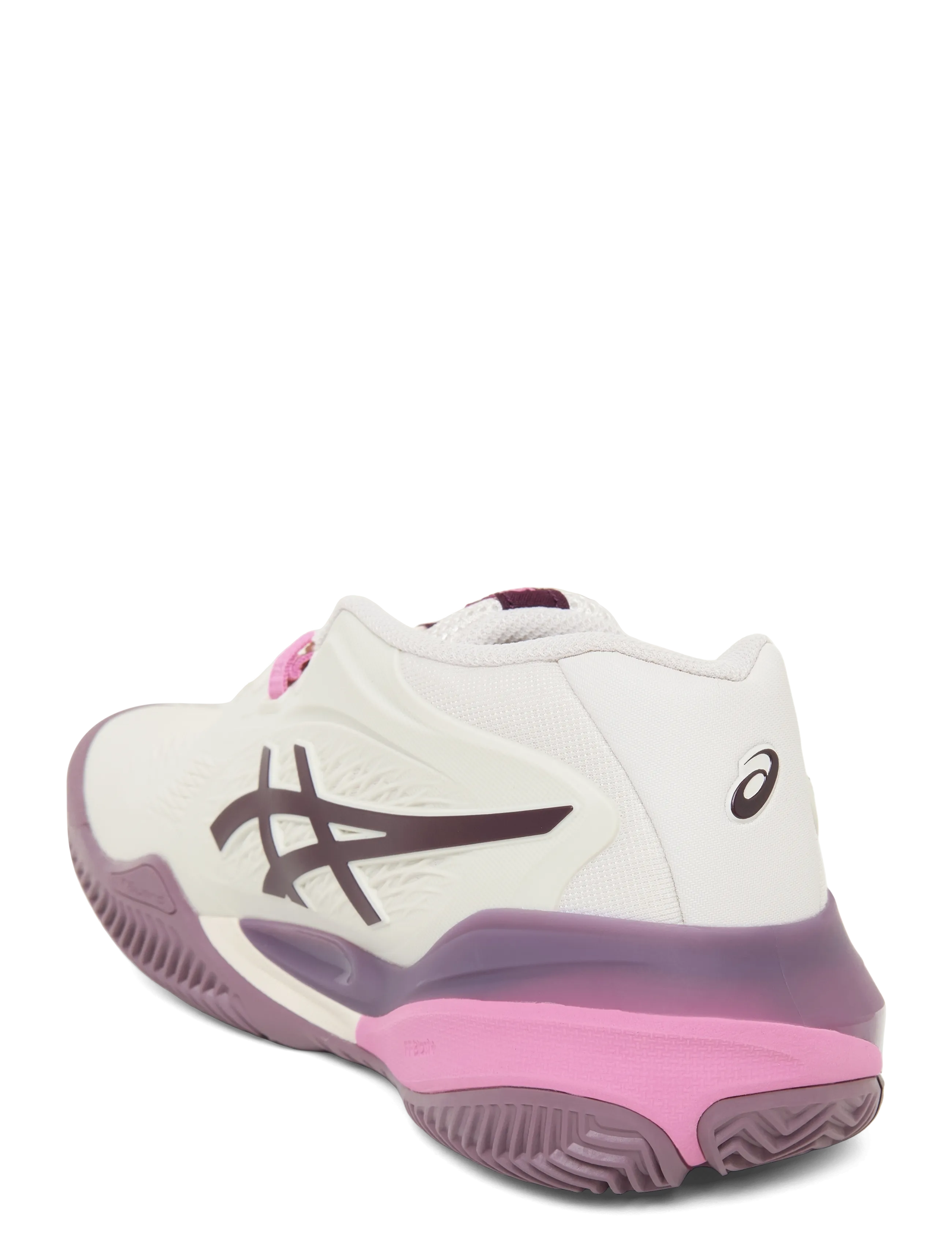 Asics - GEL-RESOLUTION X CLAY - tennisejalatsid - soft oat/dark aubergine - 1