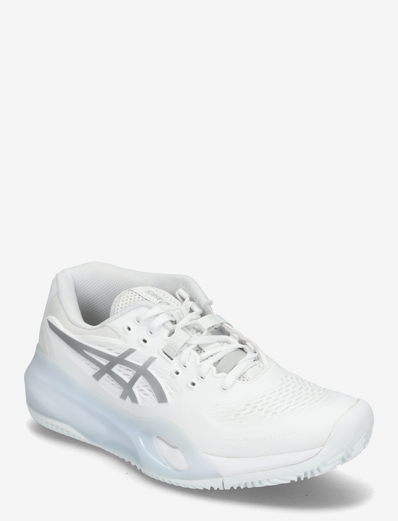 Asics - GEL-RESOLUTION X CLAY - schuhe schlägersportarten - white/pure silver - 0
