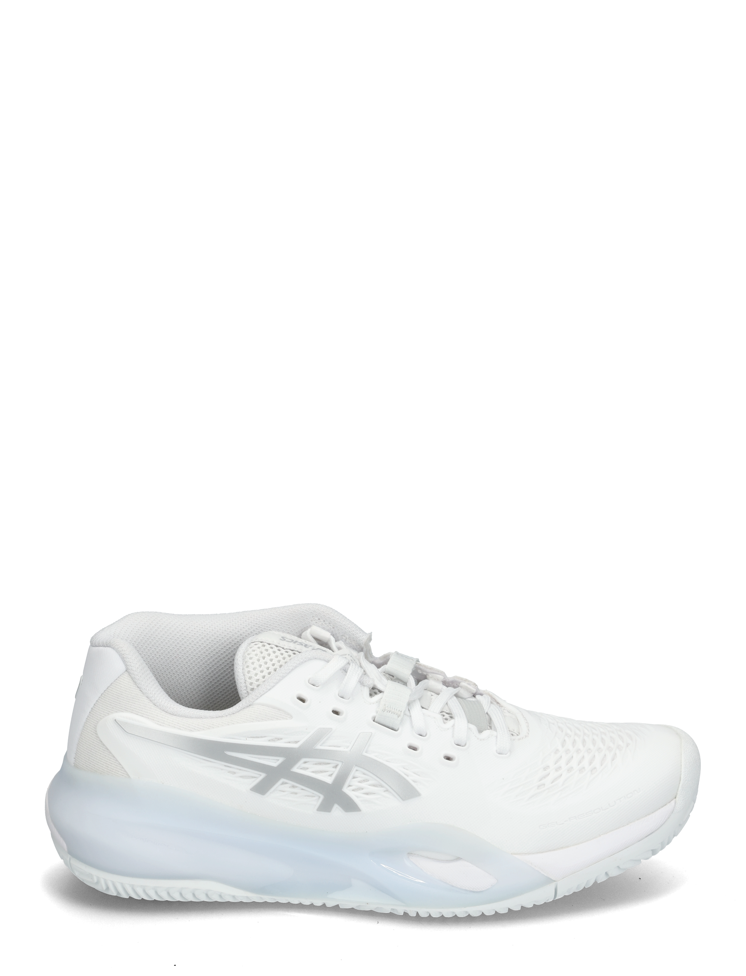 Asics - GEL-RESOLUTION X CLAY - tennisschuhe - white/pure silver - 1
