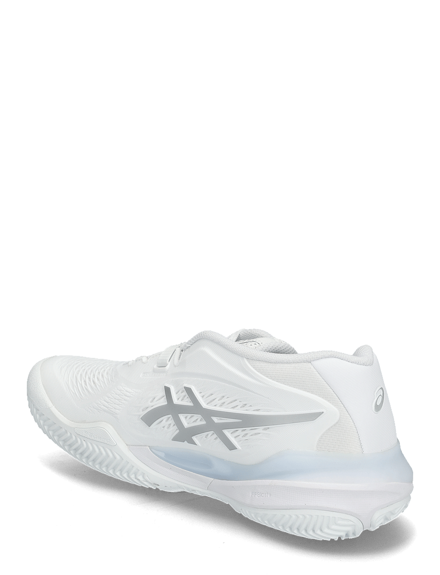 Asics - GEL-RESOLUTION X CLAY - tennisejalatsid - white/pure silver - 2